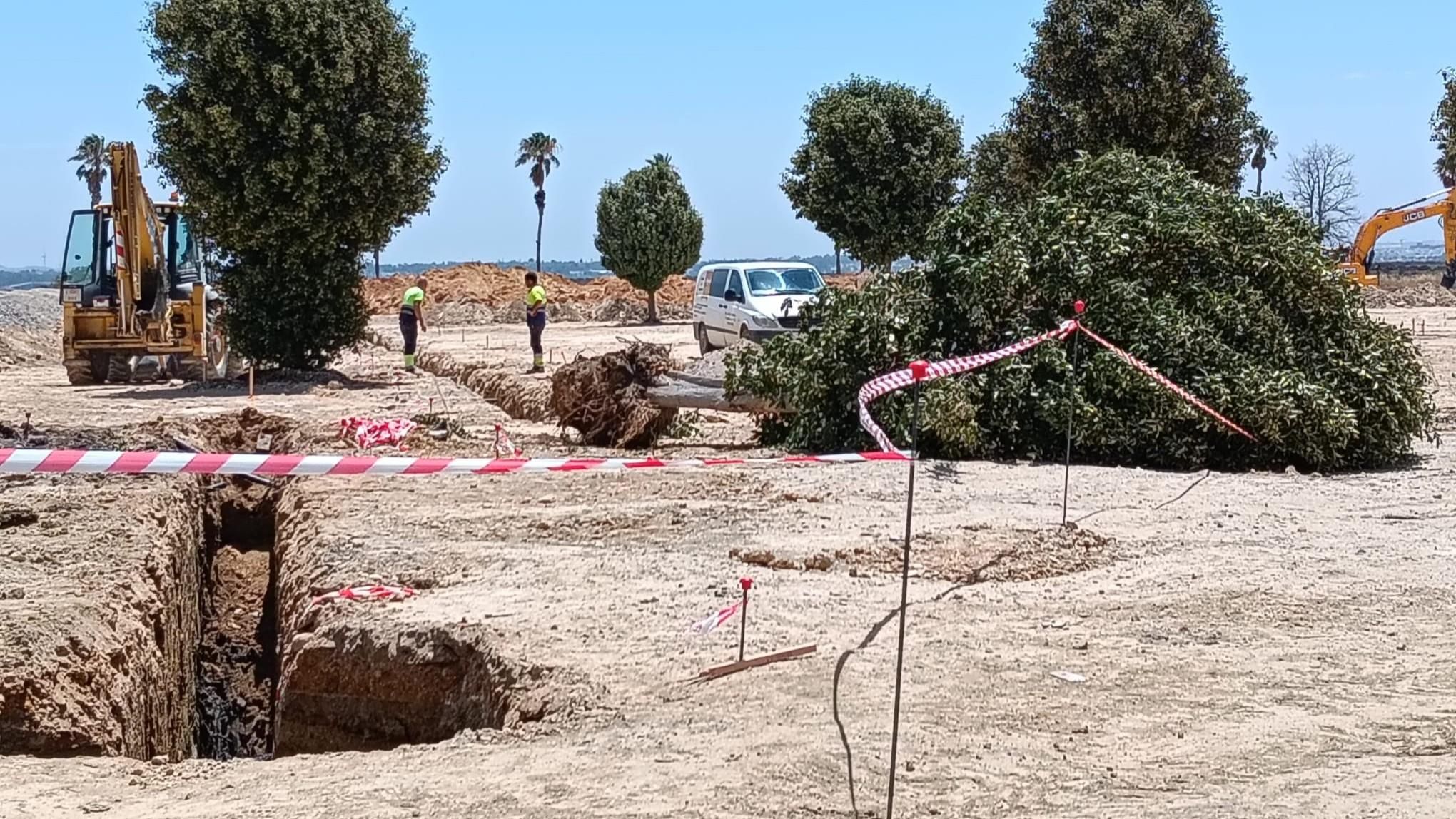 Así están las obras de La Magdalena después de cuatro semanas que han sido claves para reanudar los trabajos
