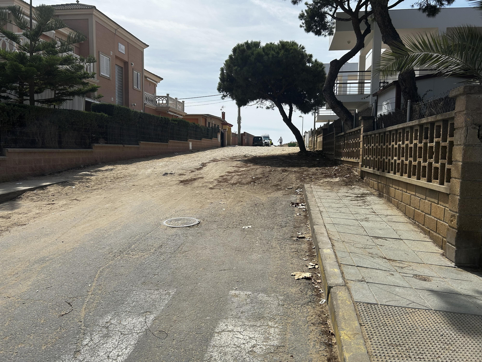 Calle Bajamar de Punta Umbría.