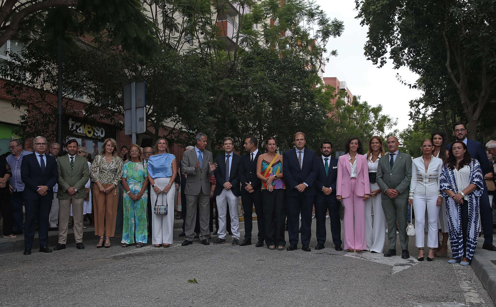Fotos de la inauguración del monumento a la Legión en Algeciras