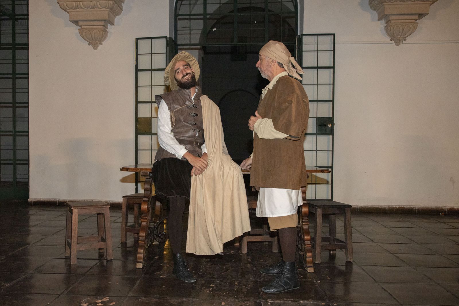 La representación de Don Juan Tenorio en el Palacio de la Merced de Córdoba, en imágenes