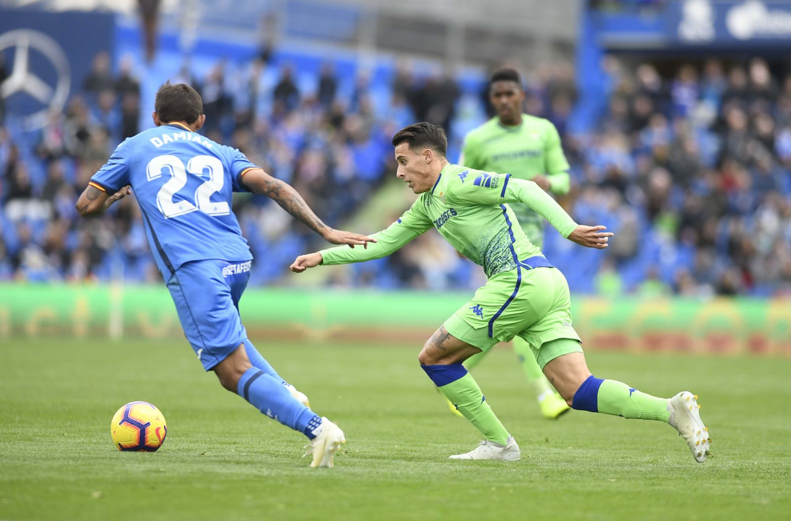 Las imágenes del Getafe-Betis