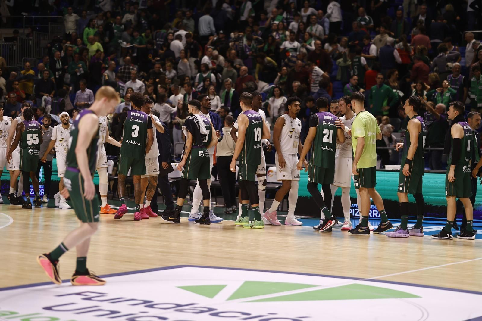 El Unicaja-San Pablo Burgos, en fotos