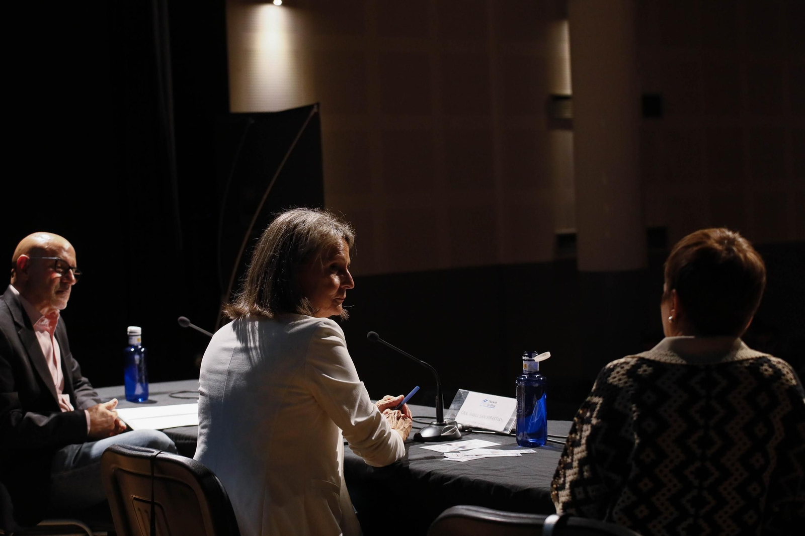 Las imágenes del diario de los libros con Isabel San Sebastián