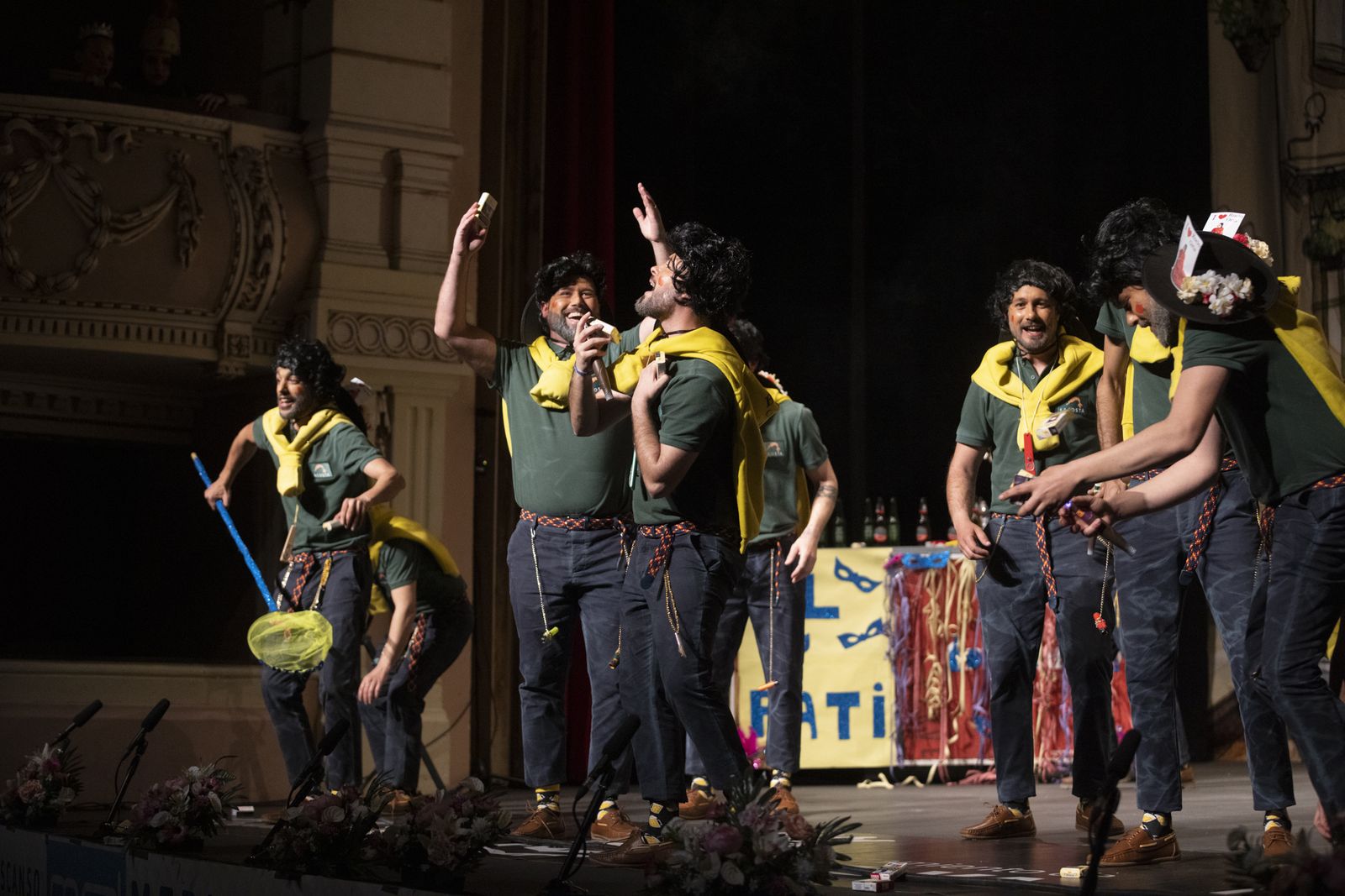 La tercera jornada de semifinales del Carnaval de Huelva, en imágenes