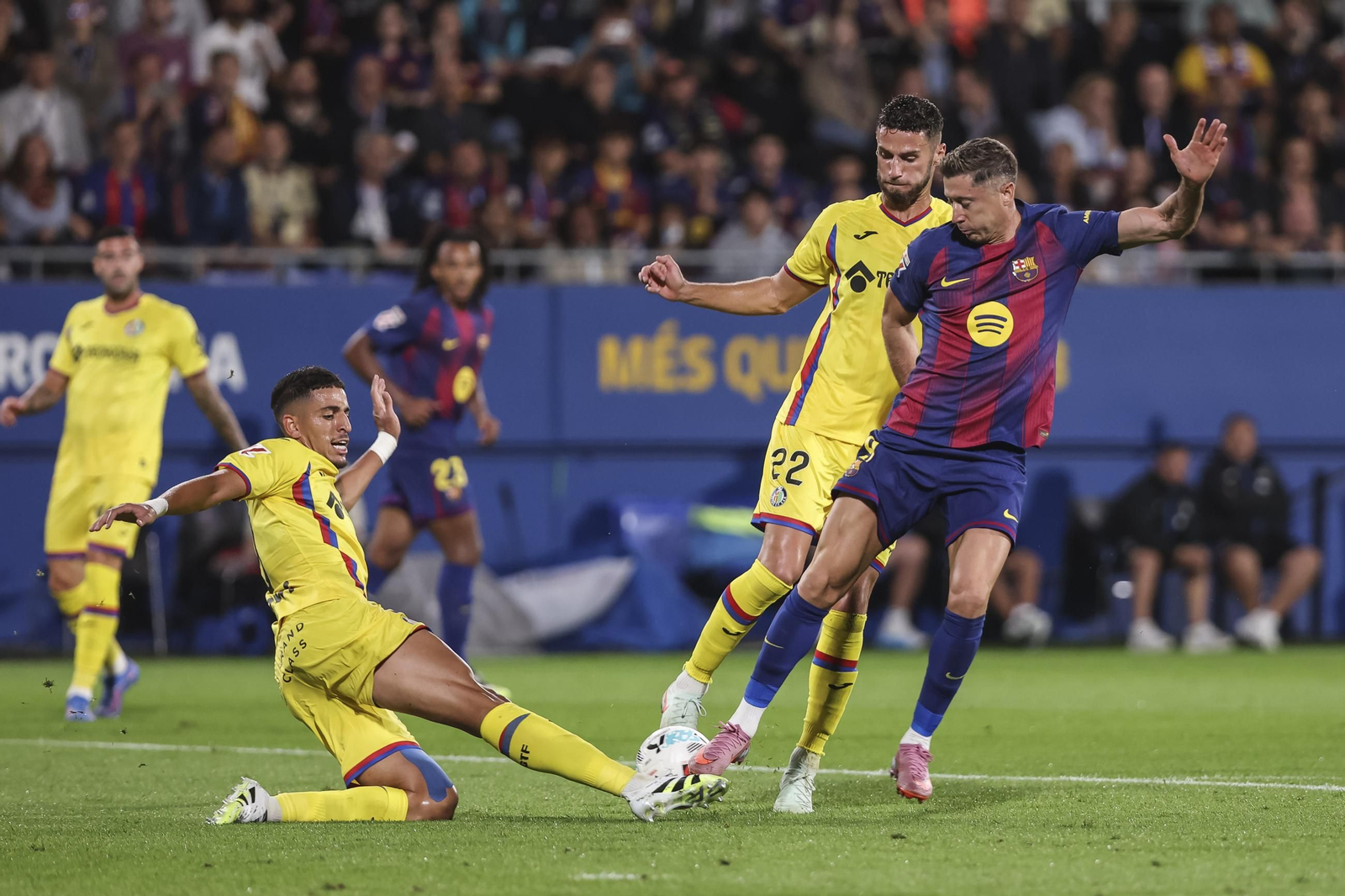 Las fotos del Barcelona-Getafe
