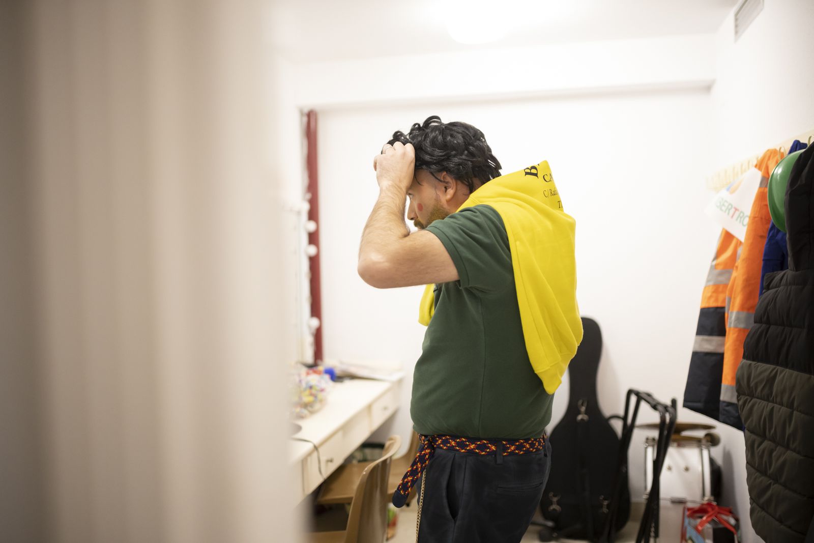 Ambiente en la final  del Carnaval Colombino