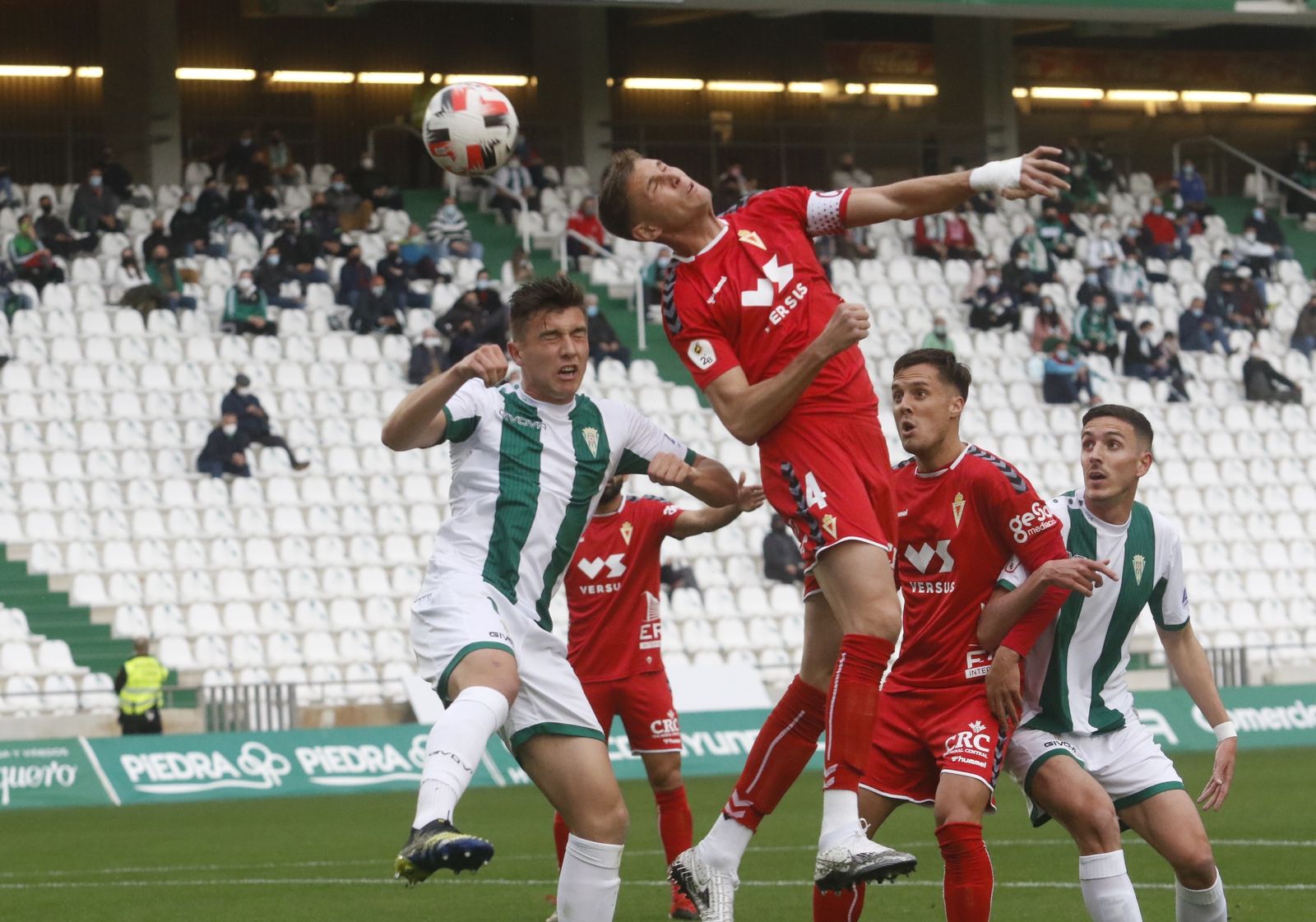 Las fotografías del empate entre el Córdoba CF y el Real Murcia