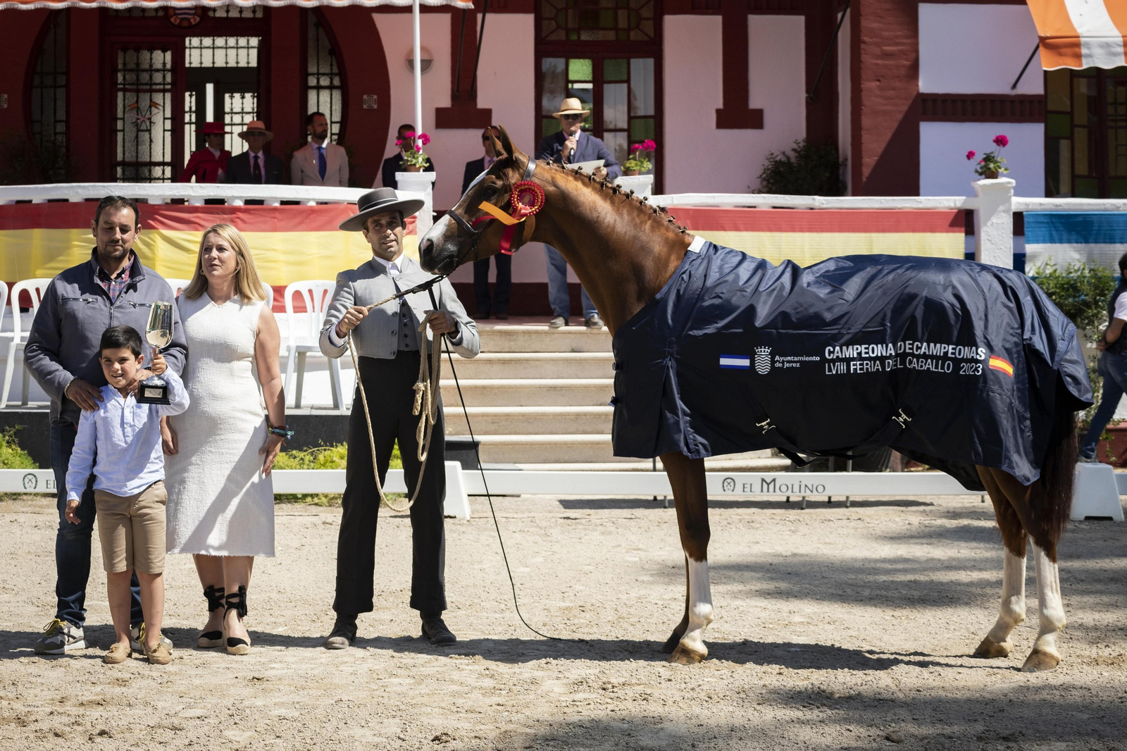 El concurso Campeón de Campeones en el Depósito de Sementales de Jerez