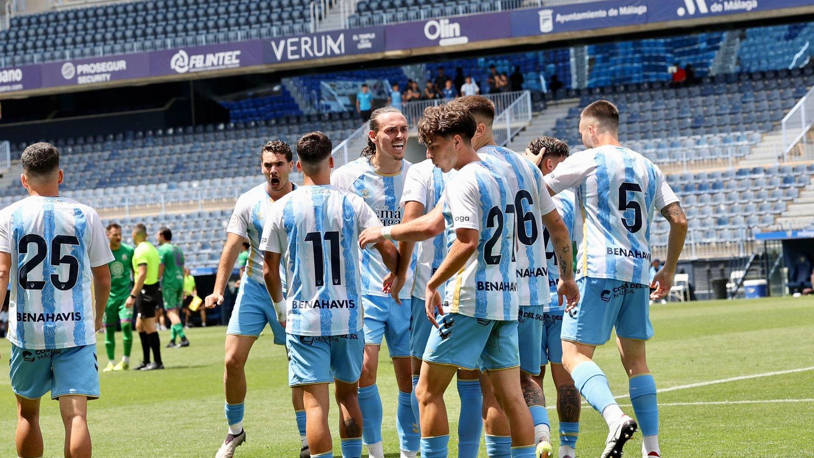 El Atlético Malagueño-Mancha Real, en fotos