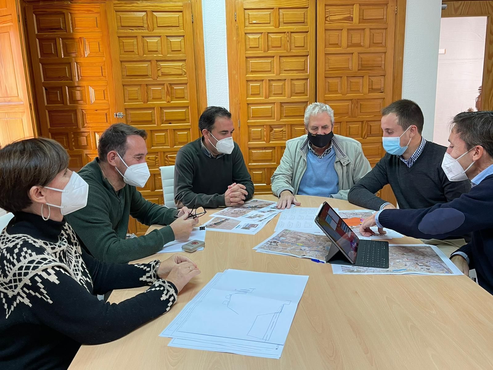 Reunión entre el Ayuntamiento de Vera y el de Antas.