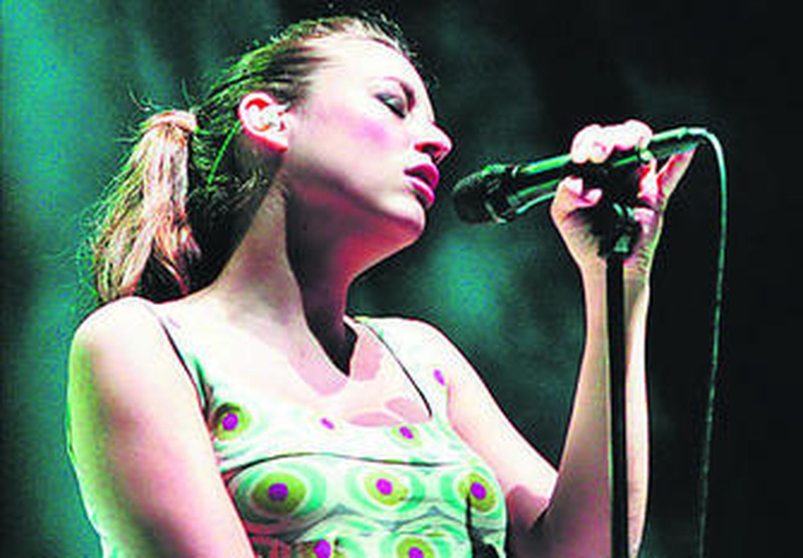 Leonor Watling, cantante de Marlango.