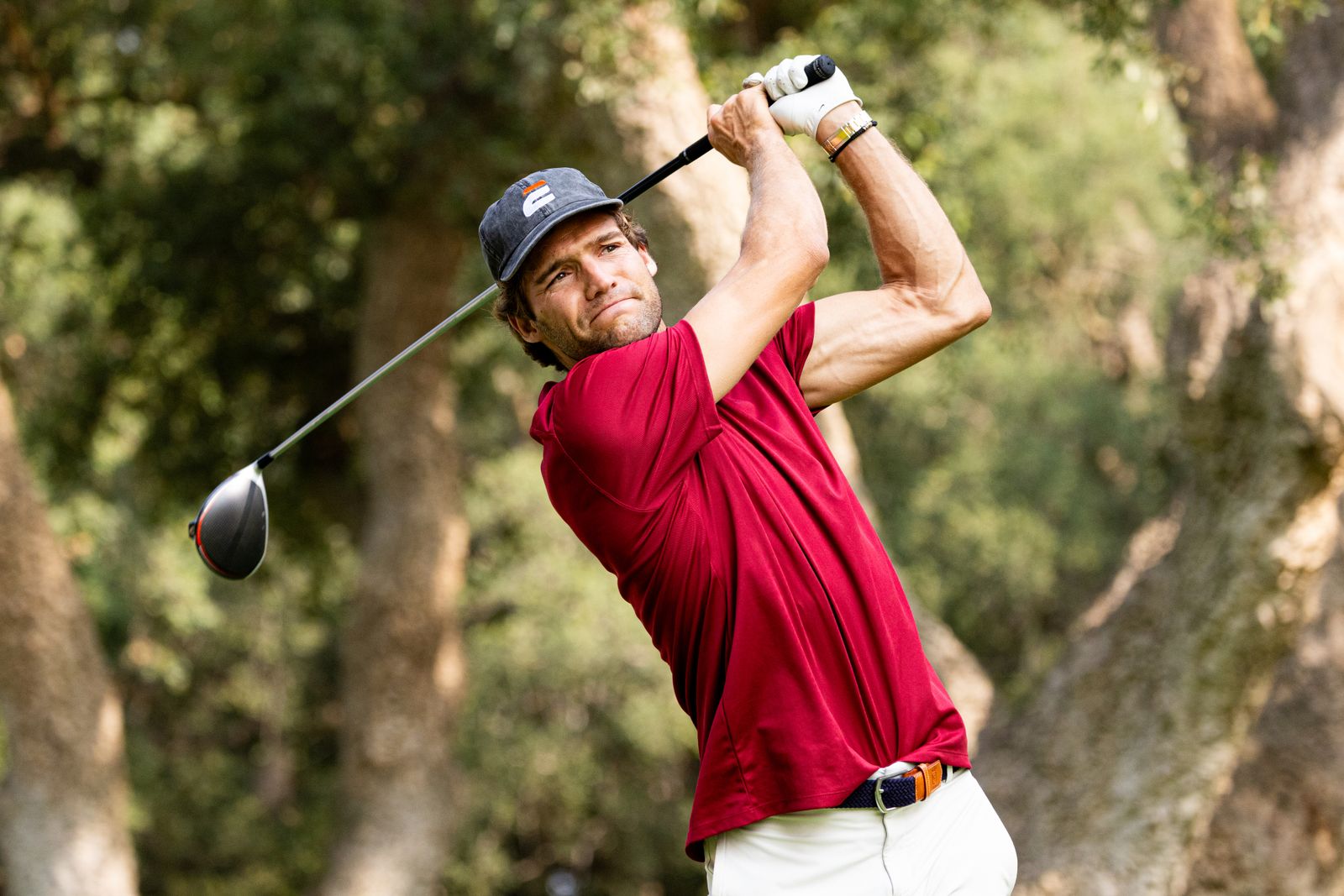 Marcos Alonso y Morata atraen las miradas durante el pro-am del LIV de Valderrama