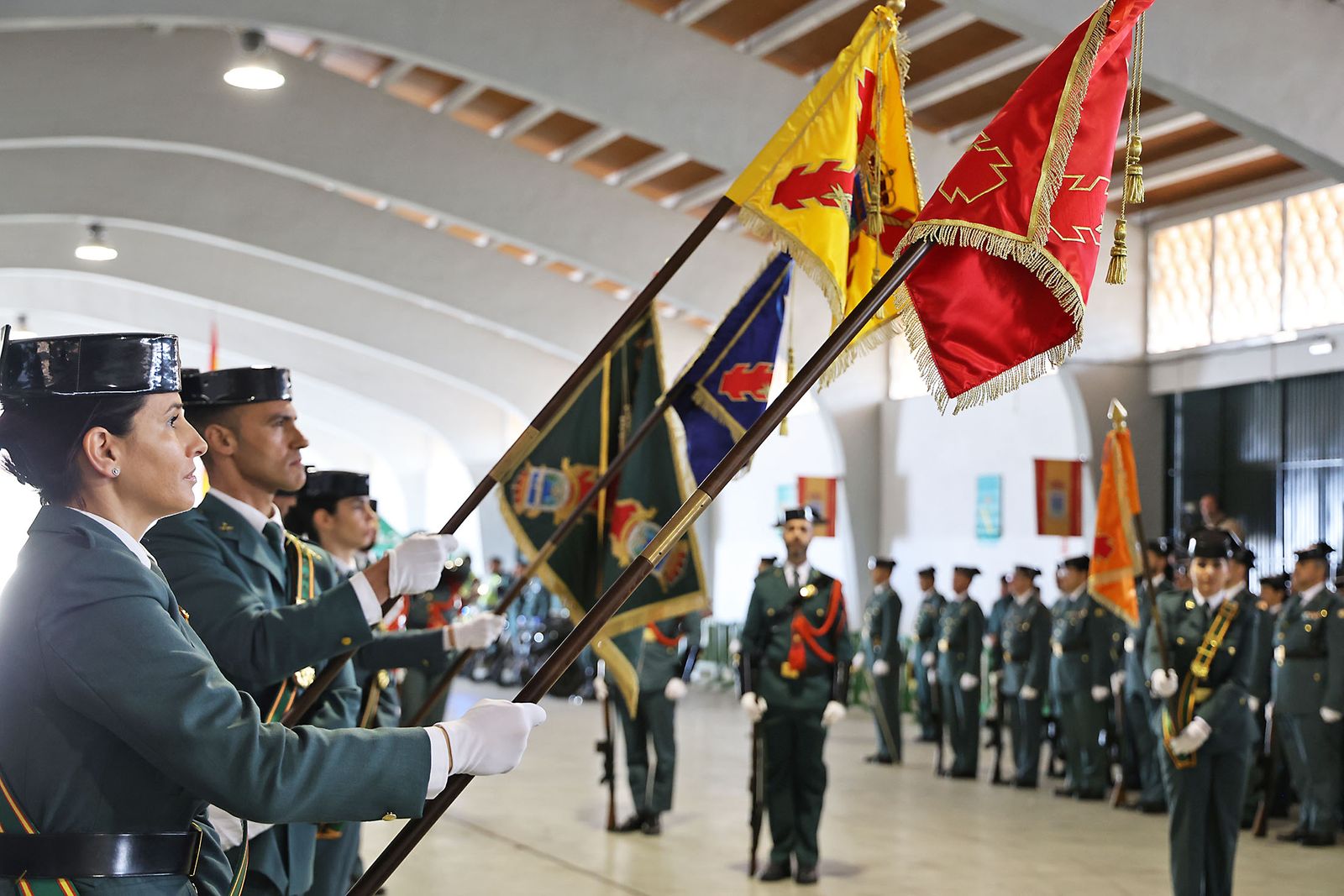 Imágenes de la jura del cargo de Julio Serrano Checa como Jefe de la Comandancia de la Guardia Civil de Huelva