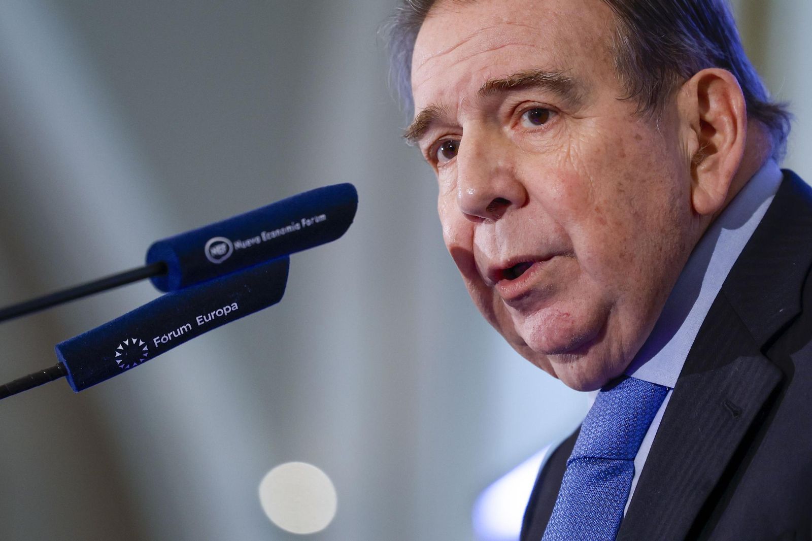 El candidato presidencial de la mayor coalición opositora venezolana, Edmundo González Urrutia.