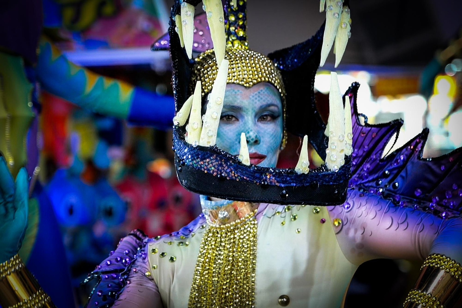 Imágenes del XVIII Certamen Internacional de Animación de Calle y Bandas de Roquetas de Mar