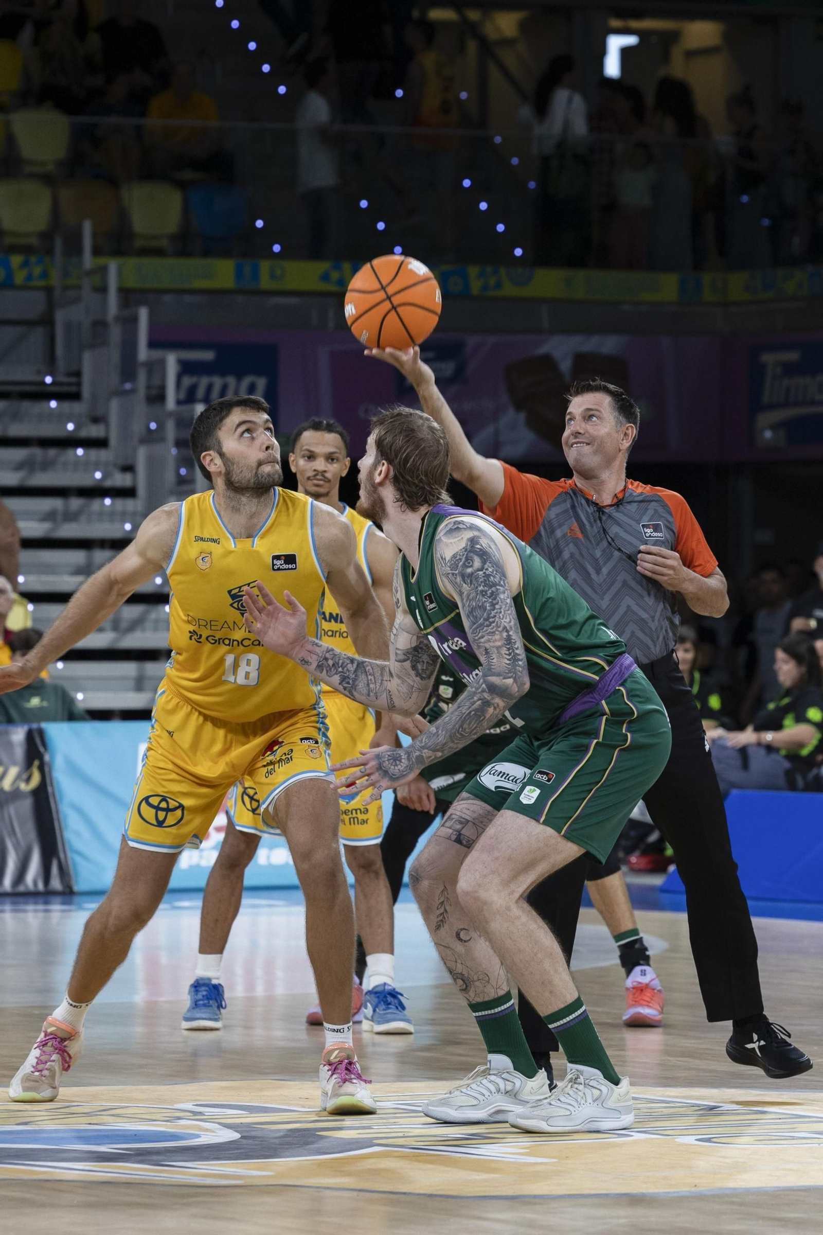El Gran Canaria-Unicaja, en fotos