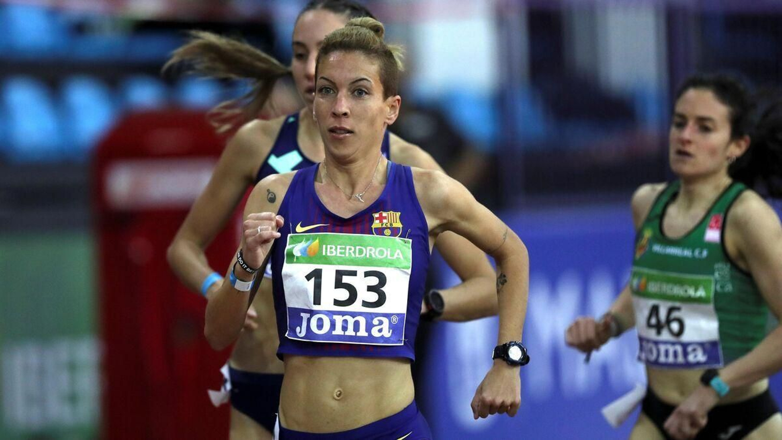 La sevillana Carolina Robles, en acción.