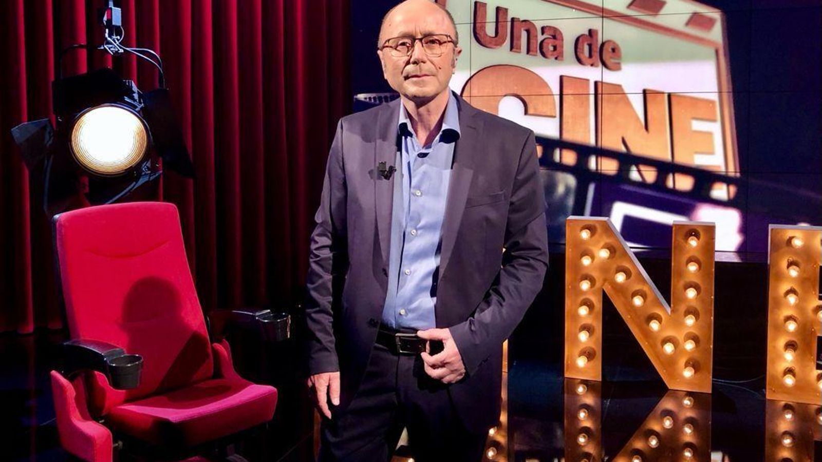 Manuel Bellido, en el estudio de Canal Sur esta semana. Manuel Bellido, en el estudio de Canal Sur esta semana.