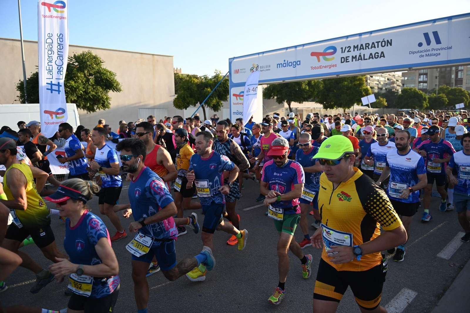 Las fotos del XXXI TotalEnergies Media Maratón Ciudad de Málaga