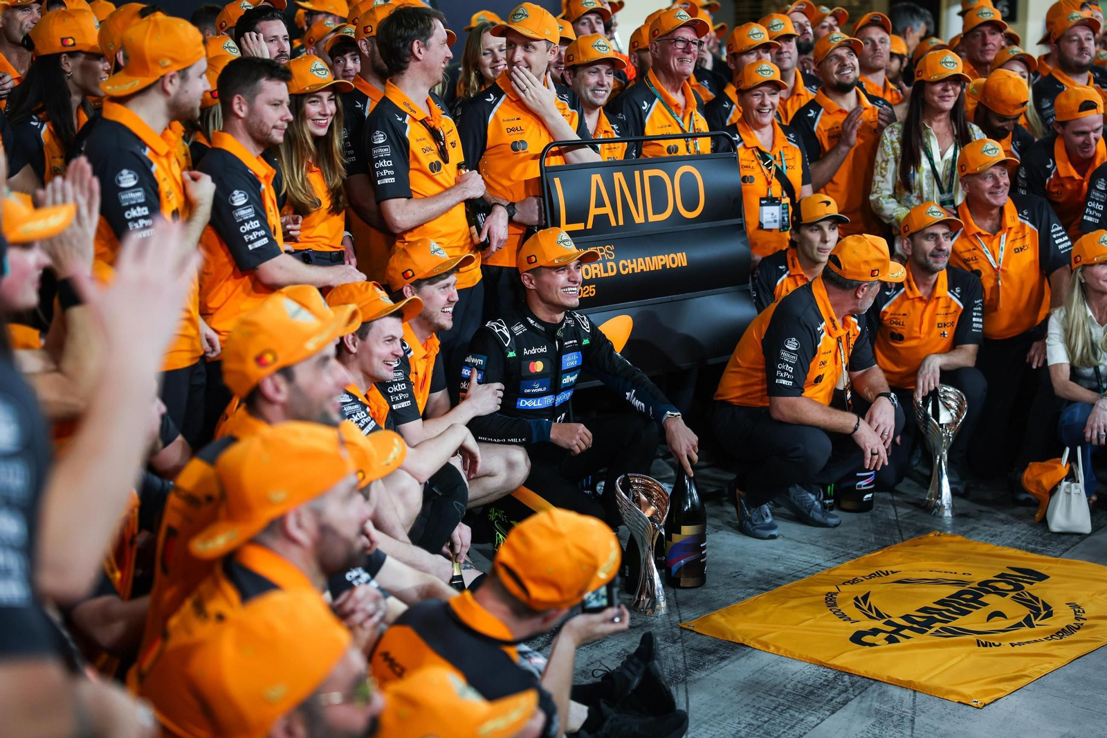 Las fotos del título mundial de Lando Norris en la Fórmula 1