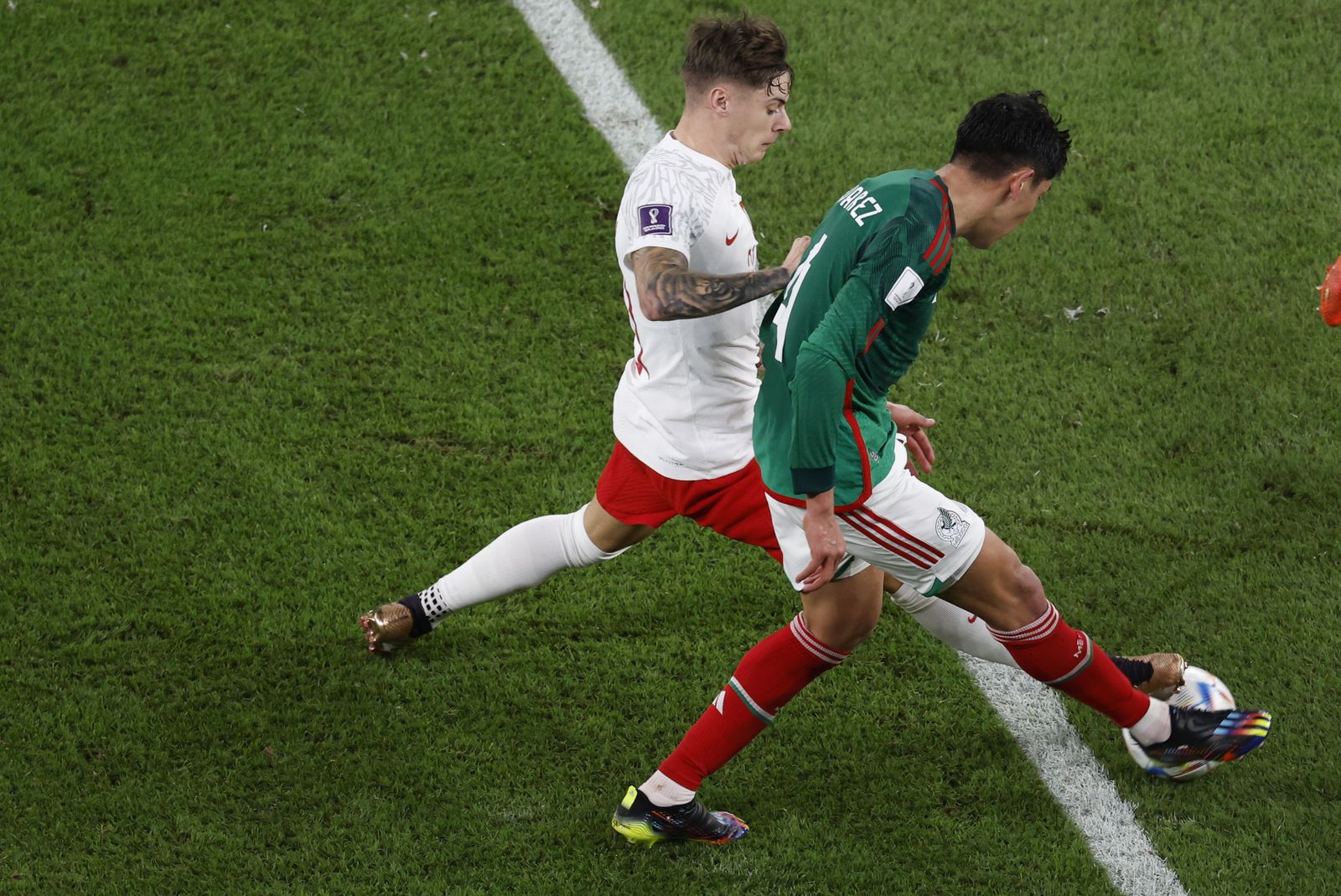 Las imágenes del México - Polonia