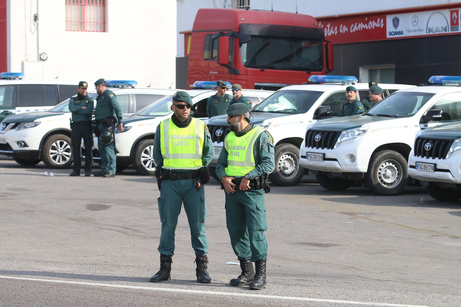 Las imágenes de la manifestación de agricultores