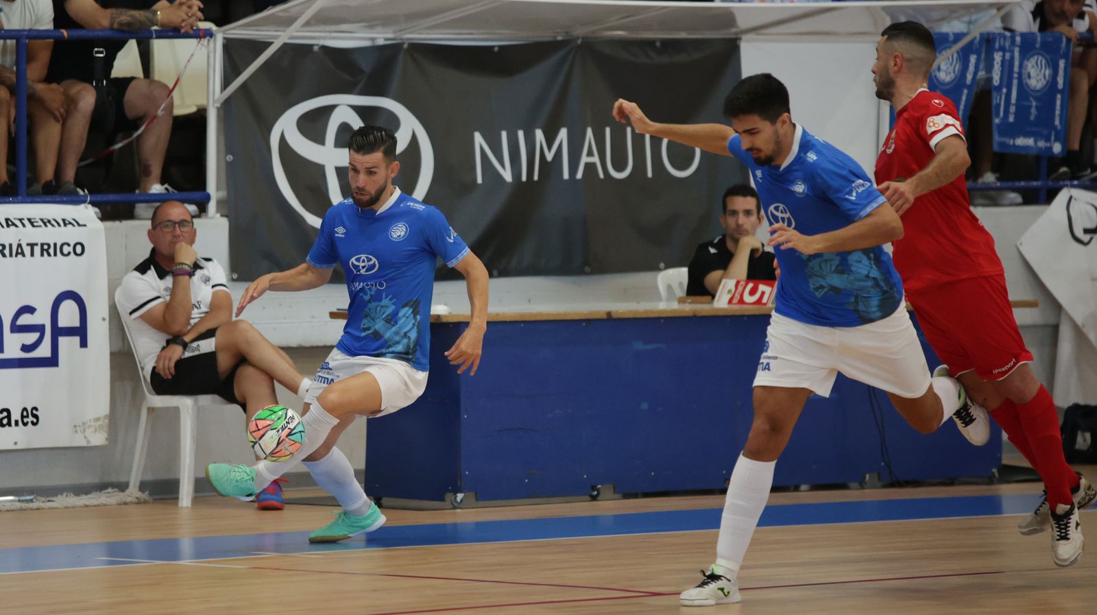 Imágenes del partido del Xerez Toyota Nimauto - Móstoles