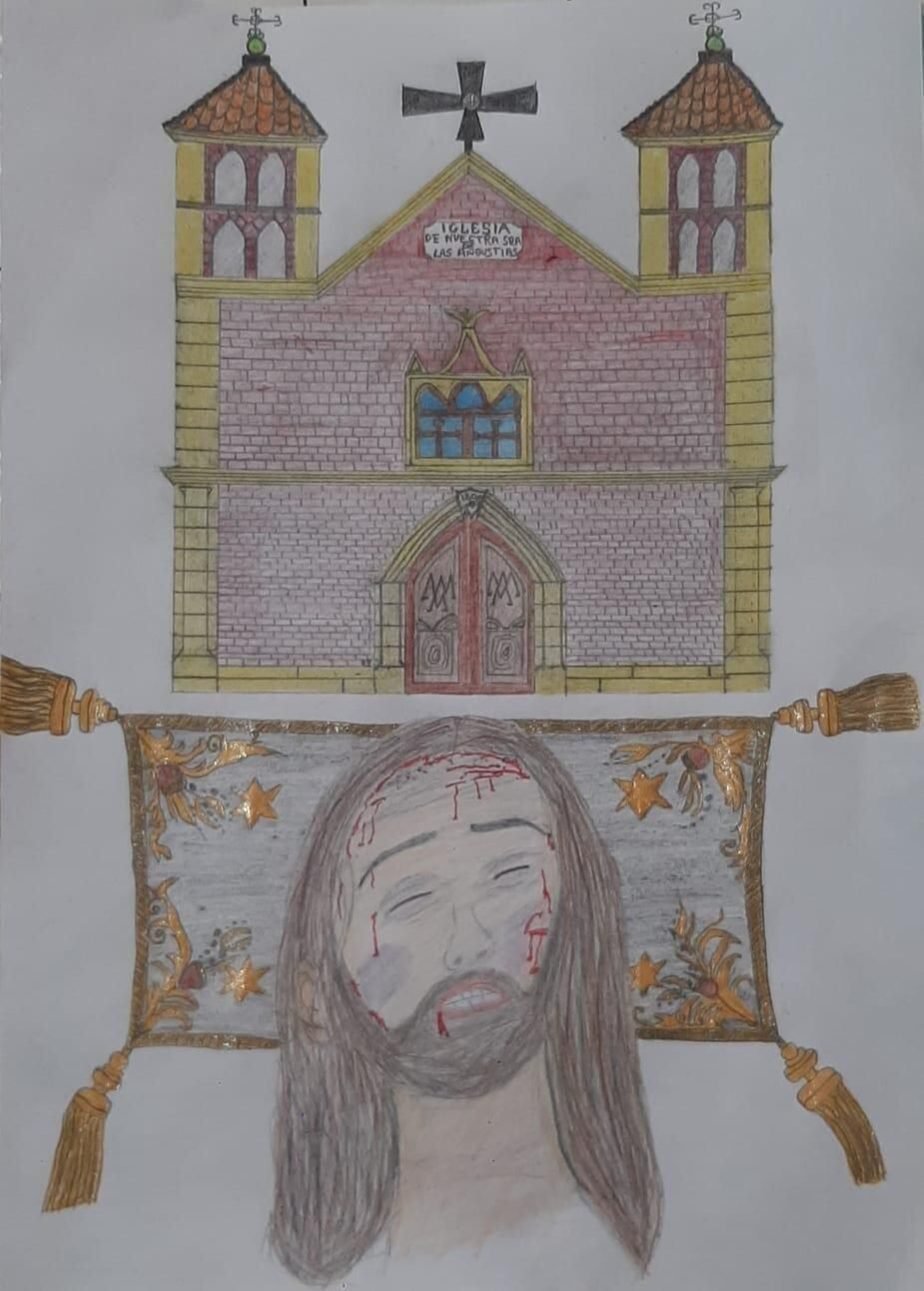 Dibujos sobre el Viernes Santo de Vera