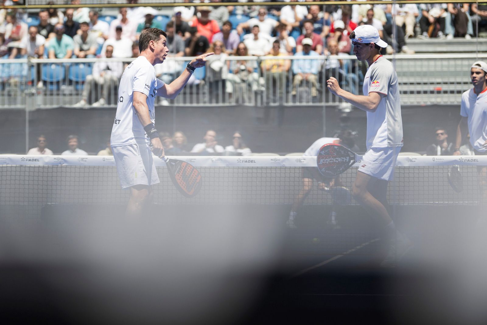 Las mejores fotos de la tercera jornada de pádel en el Estadio de la Cartuja