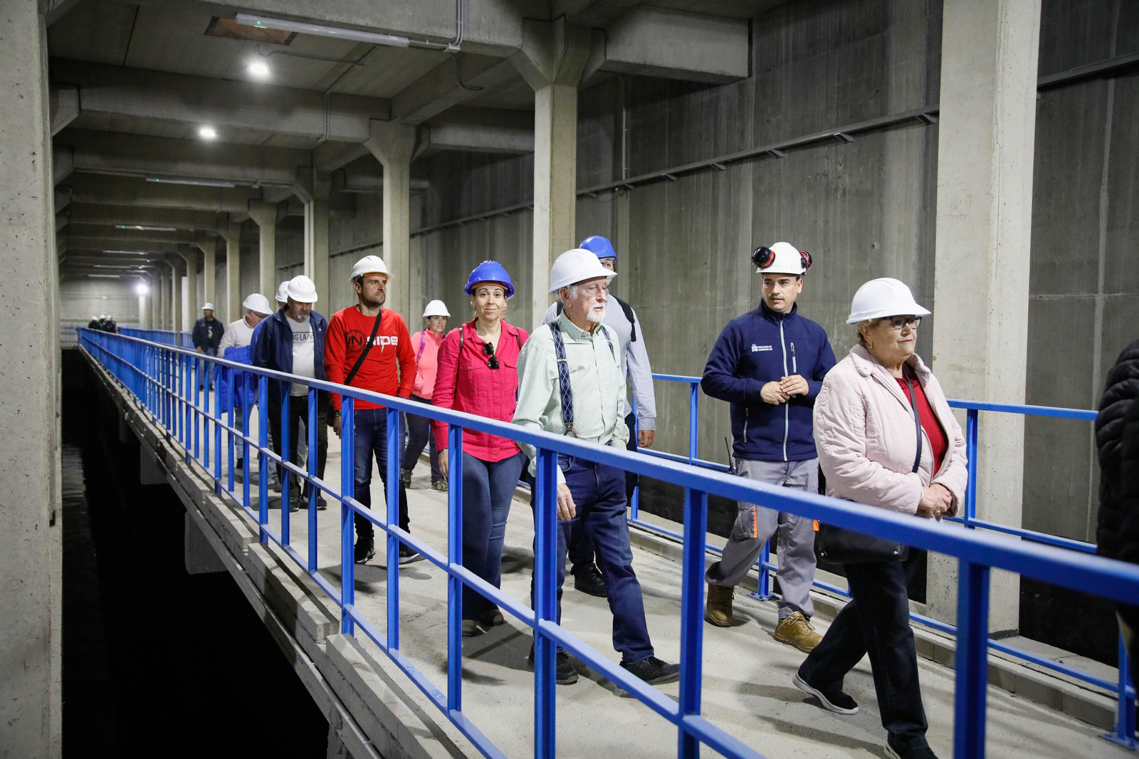 CUCN visita la desaladora de Carboneras y las balsas de Níjar