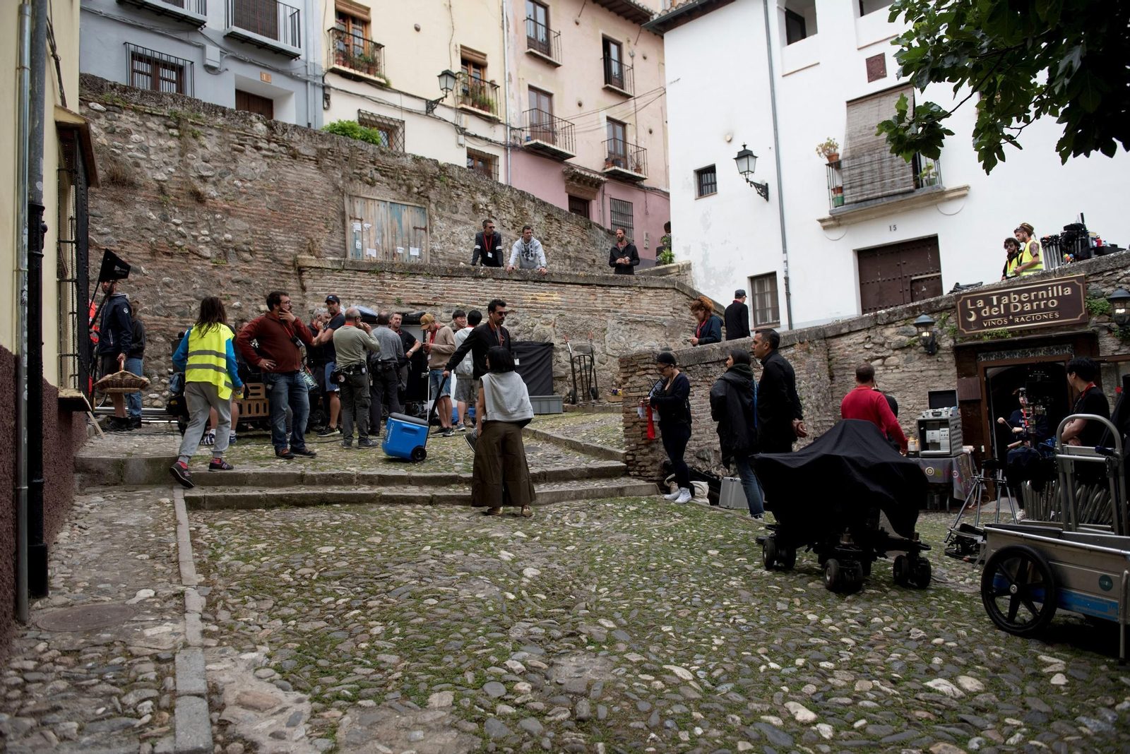 Imagen de archivo de un rodaje celebrado en Granada