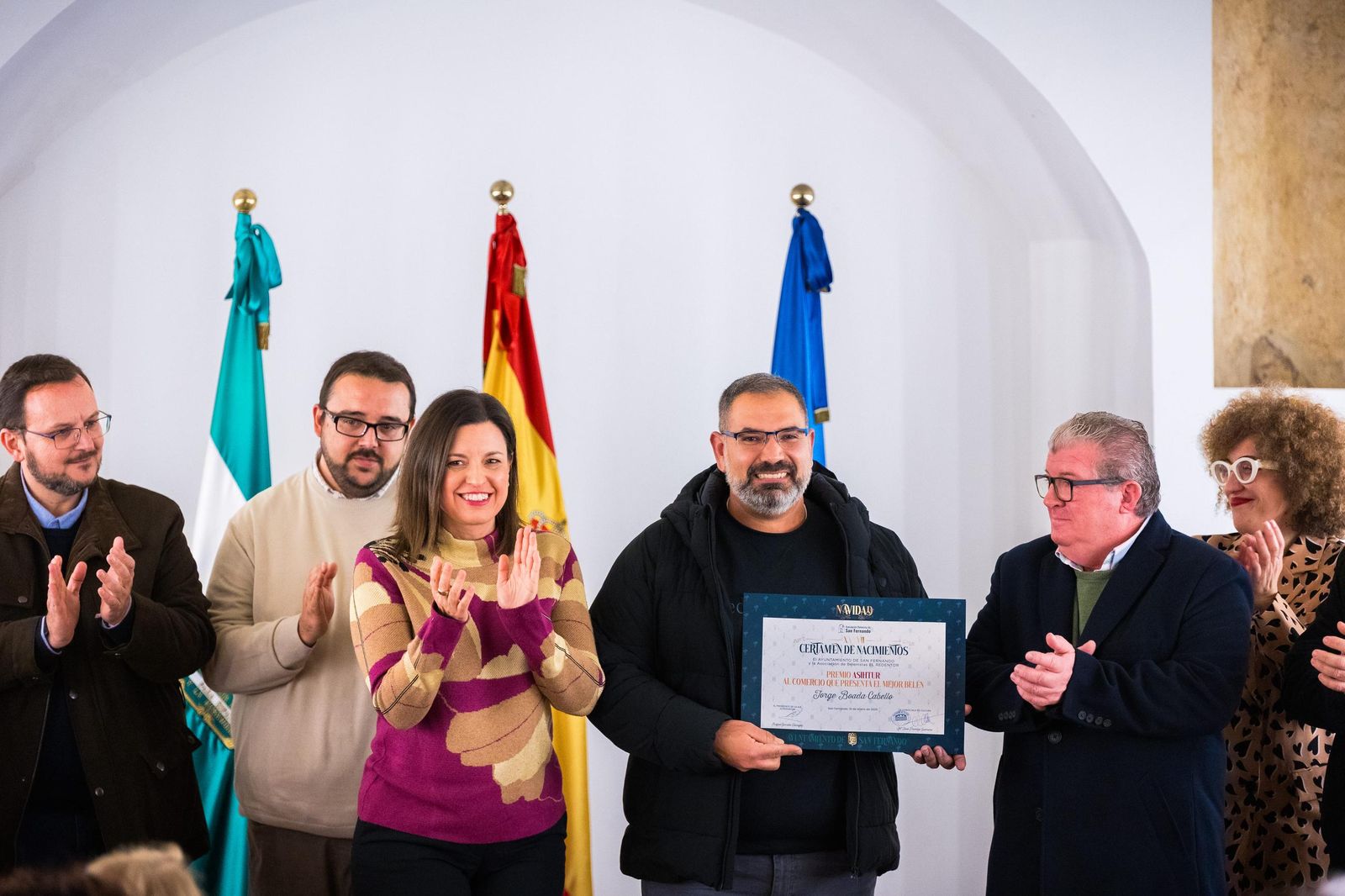 Las imágenes del acto de entrega de premios del Certamen de Nacimientos en San Fernando