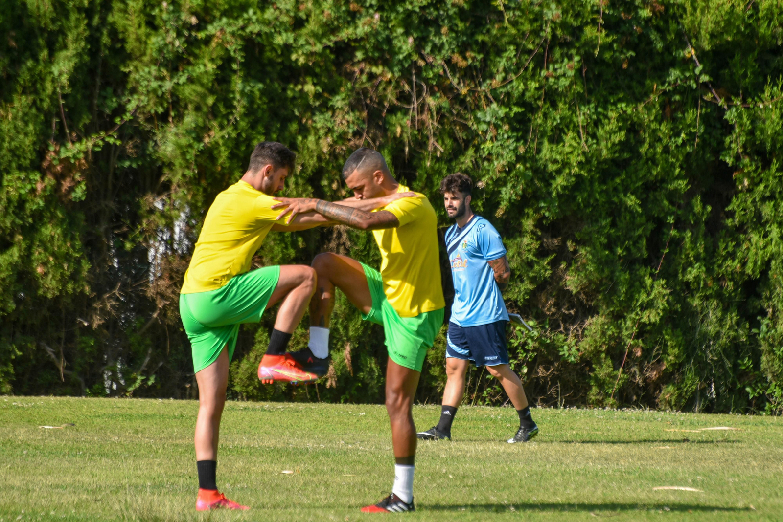 Primer entrenamiento de pretemporada de la UD Los Barrios