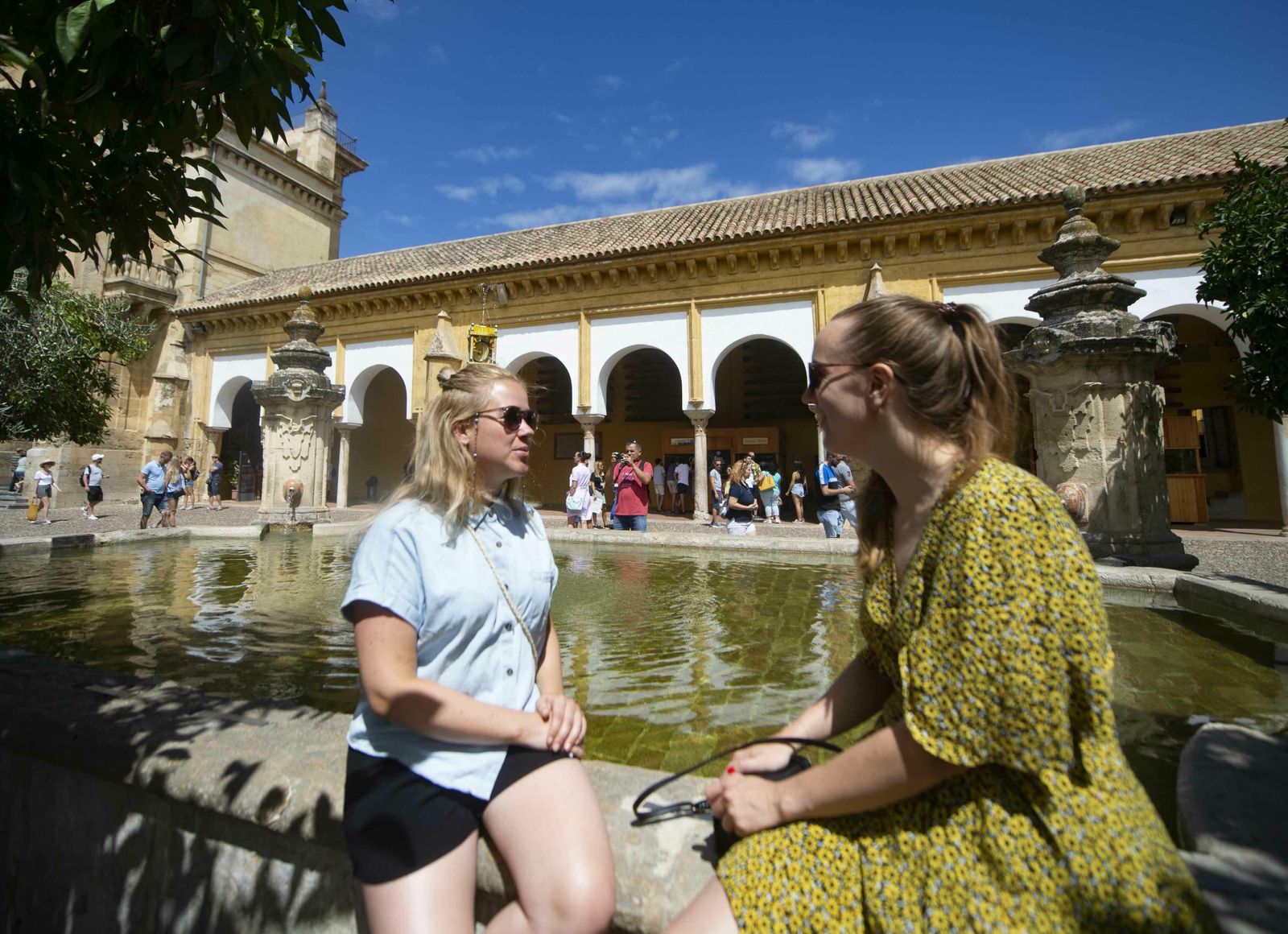 Las turistas holandesas, Lotte y Florina.