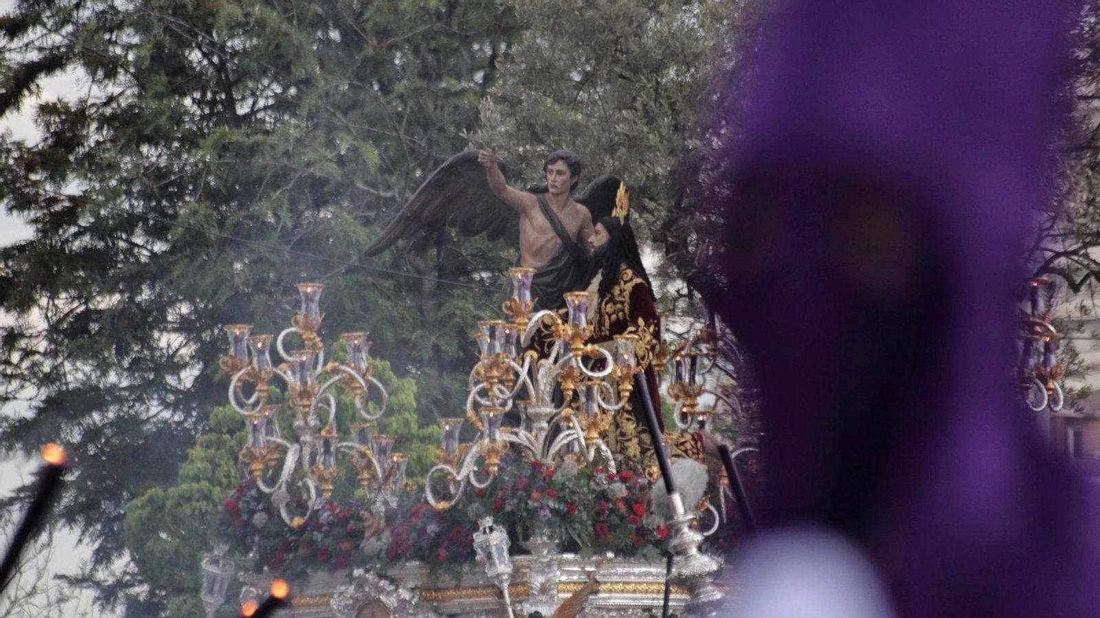 Cofradía del Huerto en la Semana Santa de Málaga
