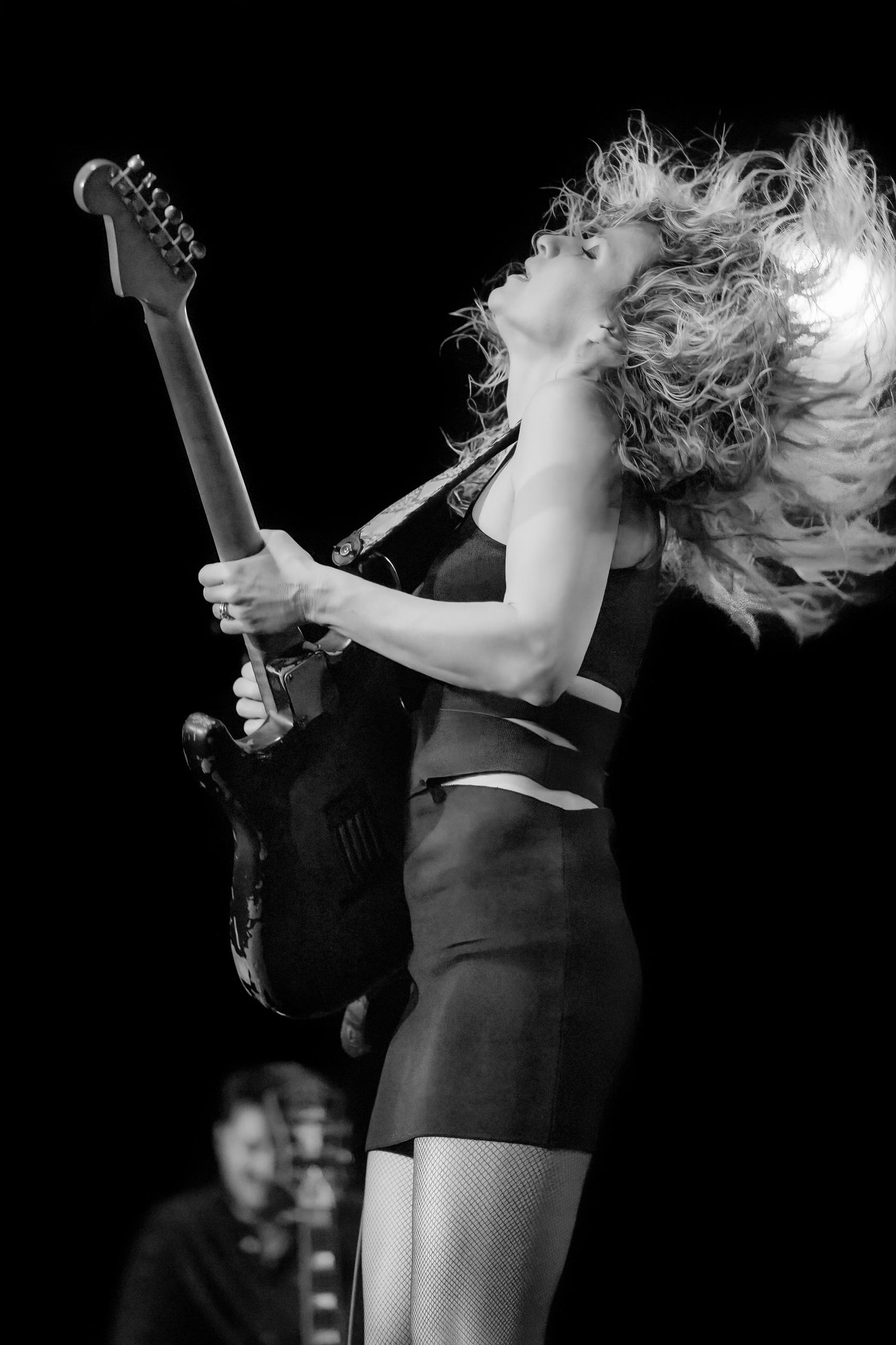 La guitarrista Ana Popovic. La guitarrista Ana Popovic.