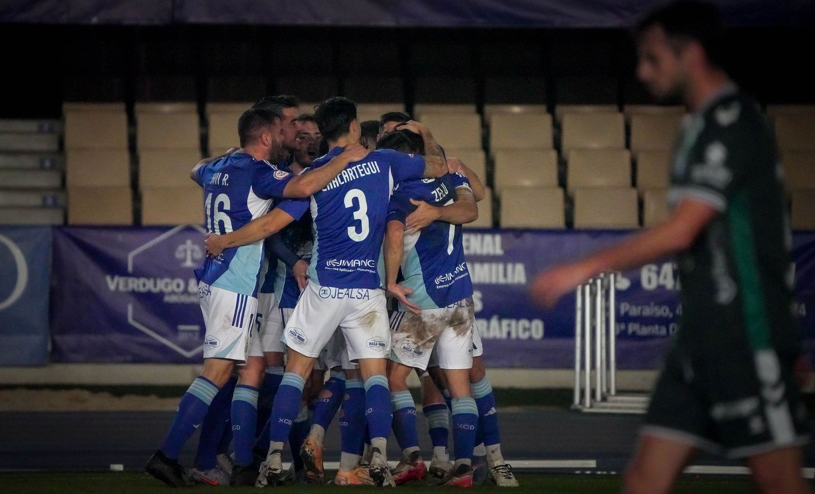 imágenes del partido del Xerez CD - Xerez DFC