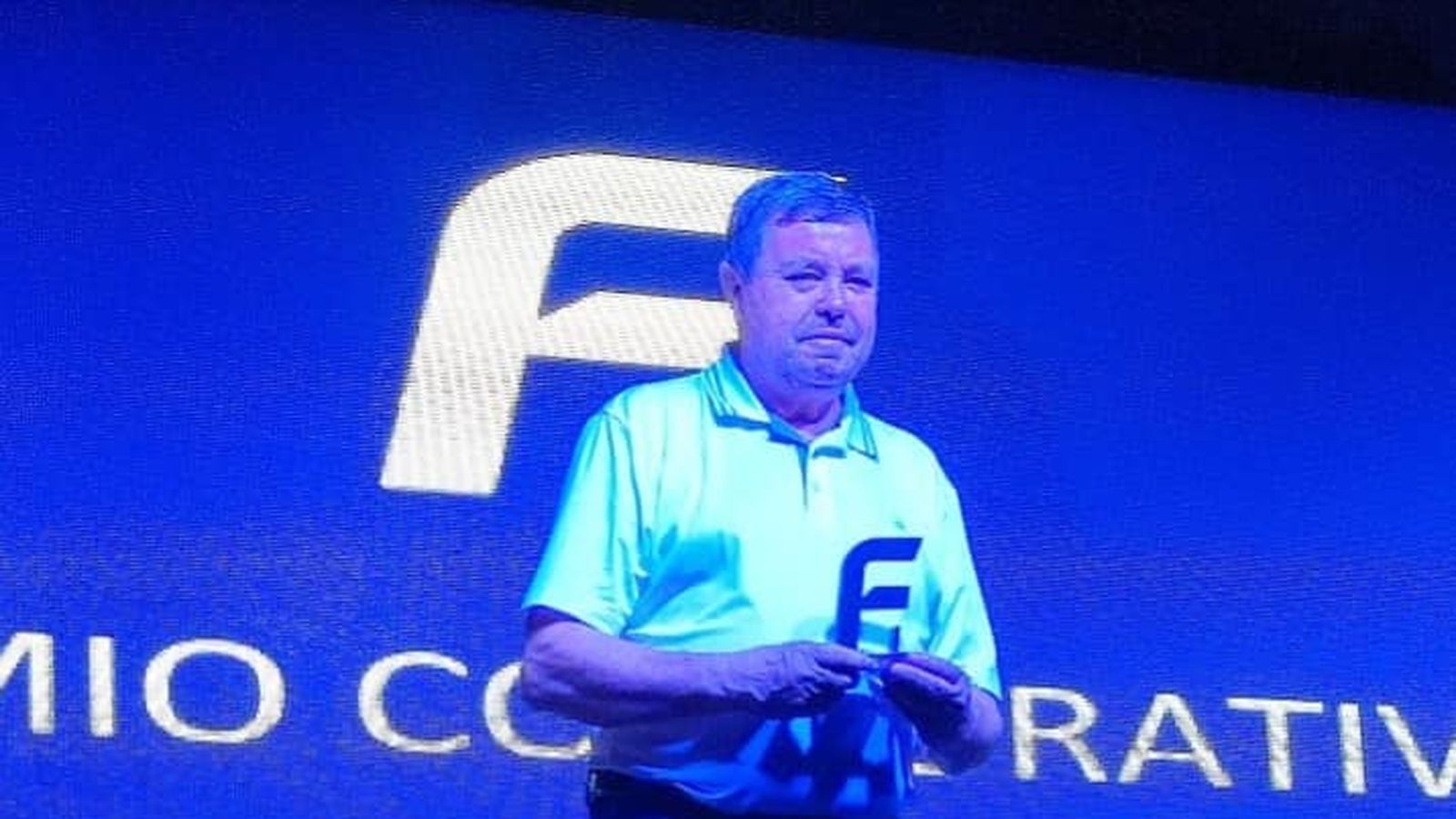 Santiago Acuña, delegado comarcal de la Federación Andaluza