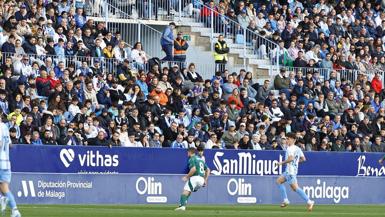 El Málaga CF-Racing de Ferrol, en fotos