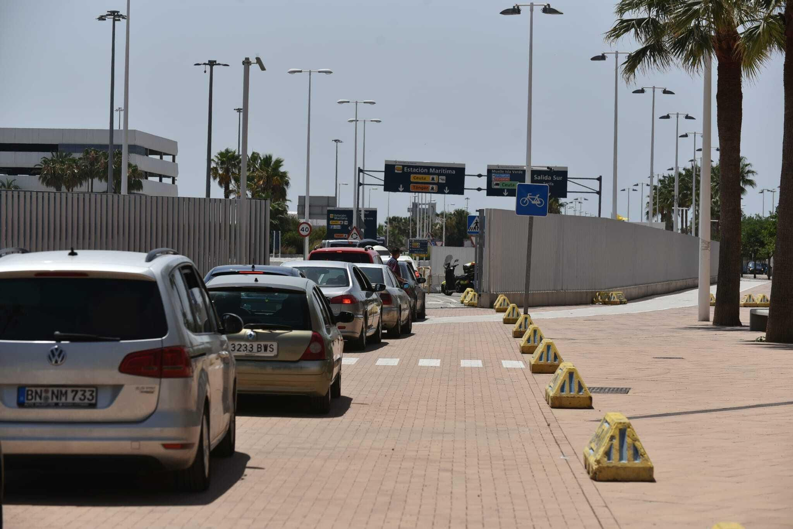 Las fotos del intenso sábado en la Operación Paso del Estrecho en Algeciras