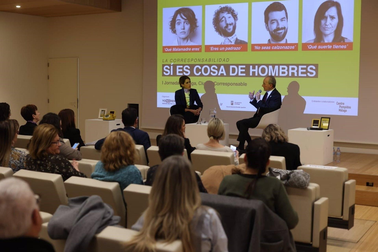 Celebración de la primera edición de esta jornada sobre corresponsabilidad real en Málaga.