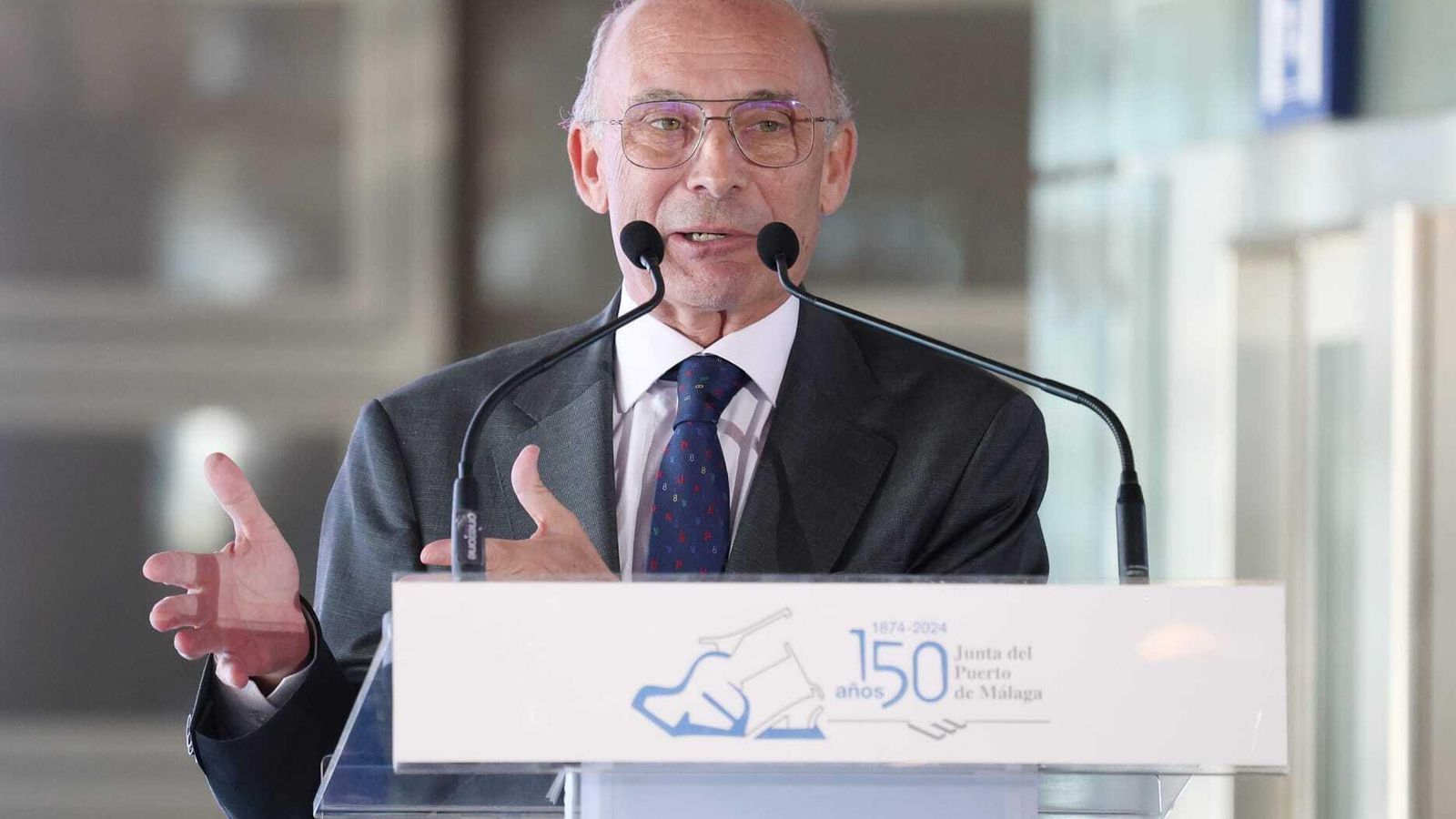 Carlos Rubio, presidente de la Autoridad Portuaria de Málaga.