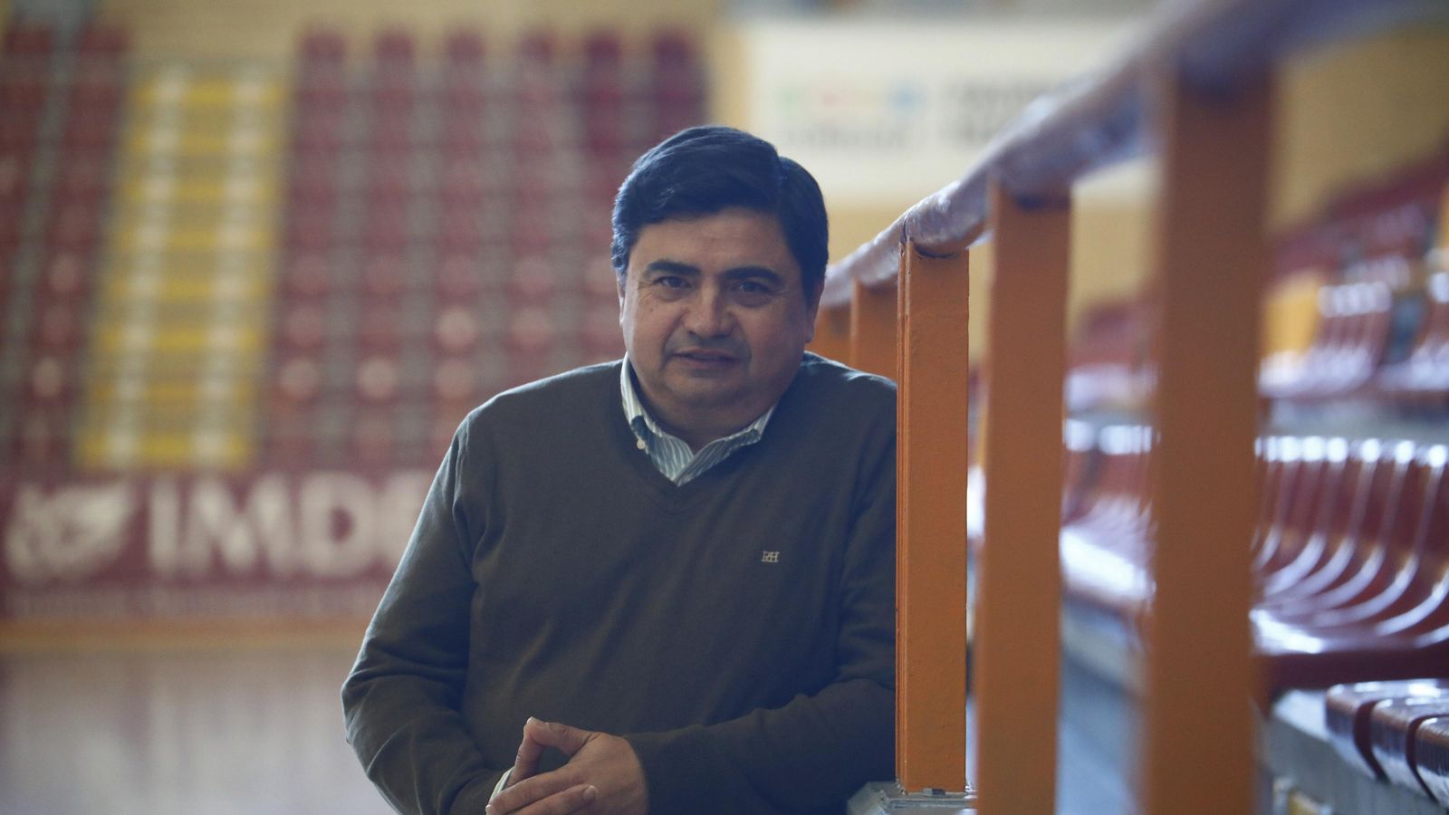 José García Román posa para 'el Día' en Vista Alegre.