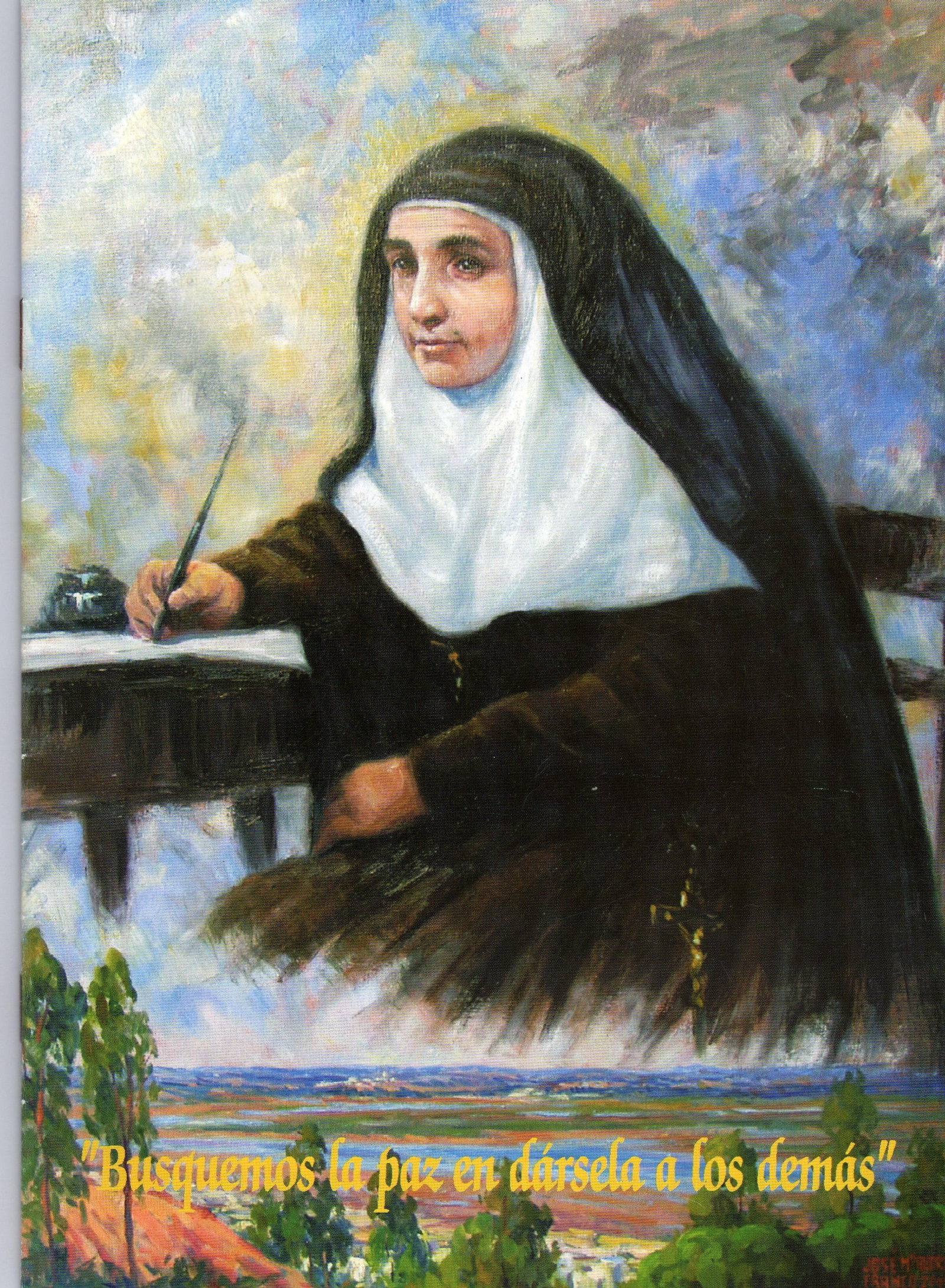 "Busquemos nuestra paz en dársela a los demás", Santa Ángela de la Cruz.