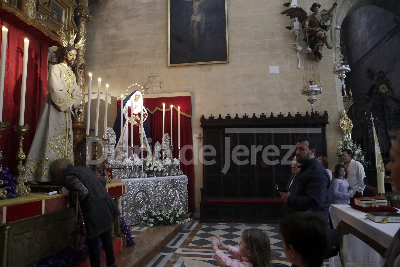 Algunos besamanos y besapies éste domingo en Jerez