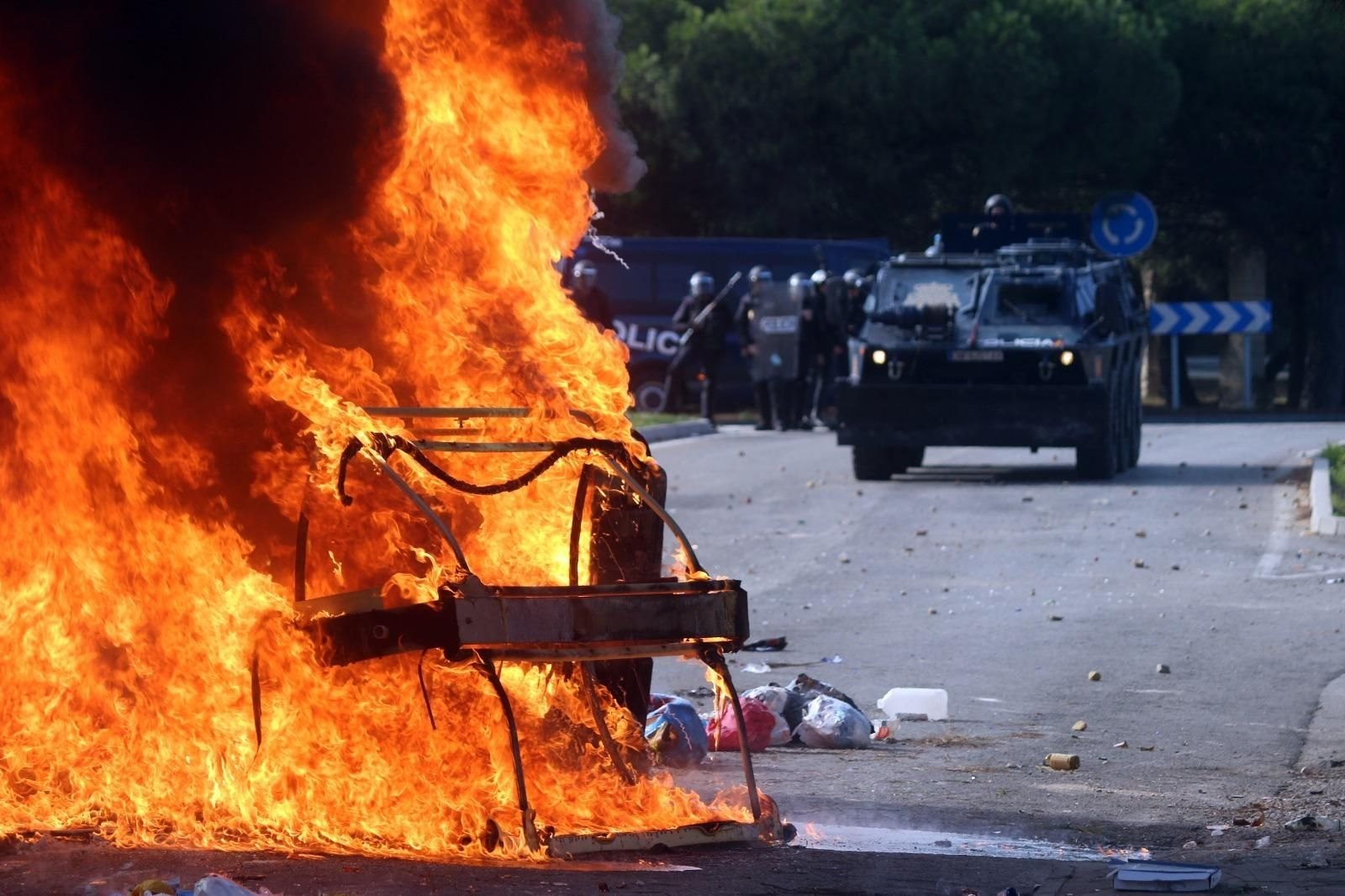 Imágenes de la séptima jornada de huelga del metal en Cádiz