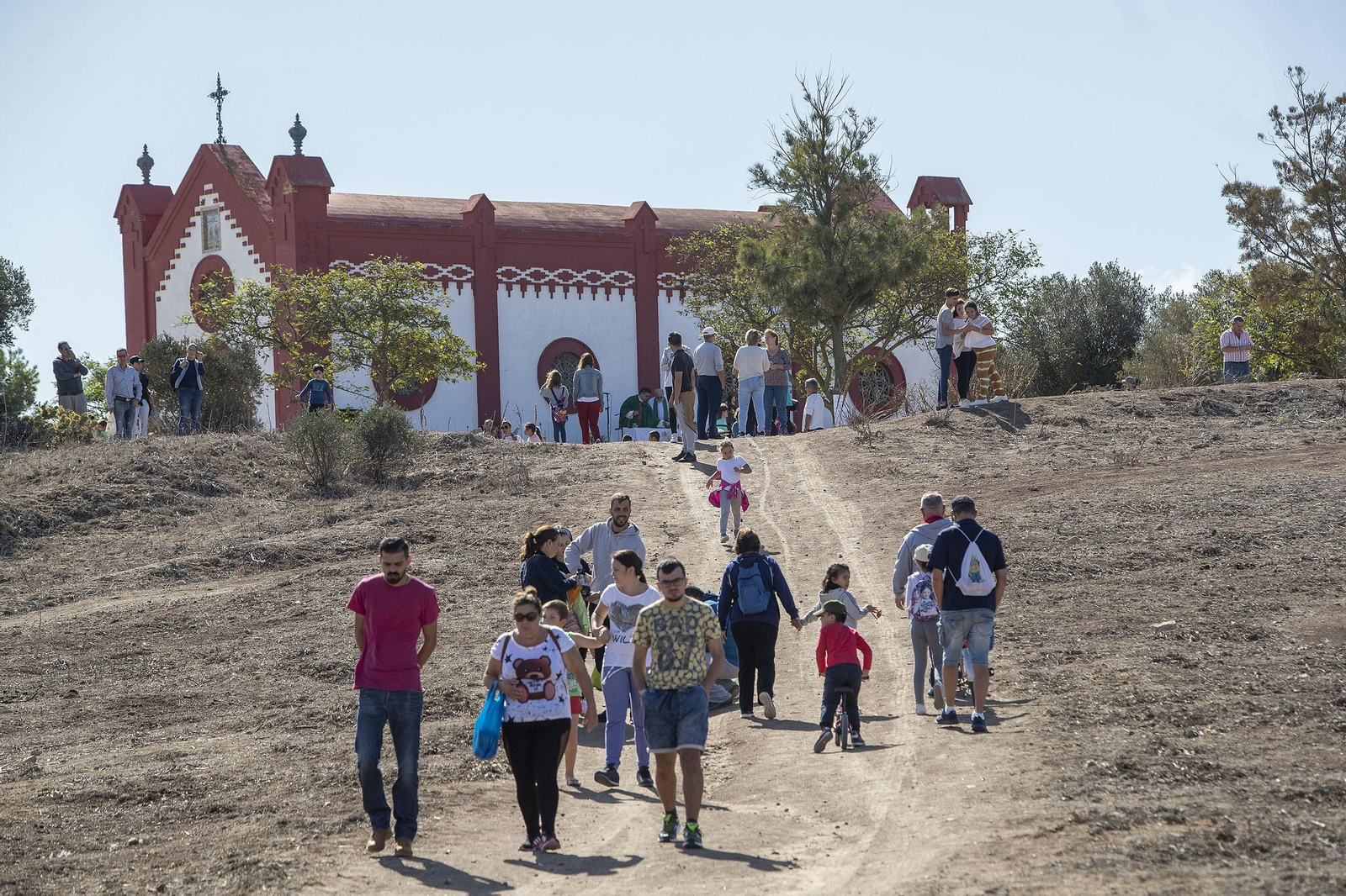 Las imágenes de la Romería del Cerro