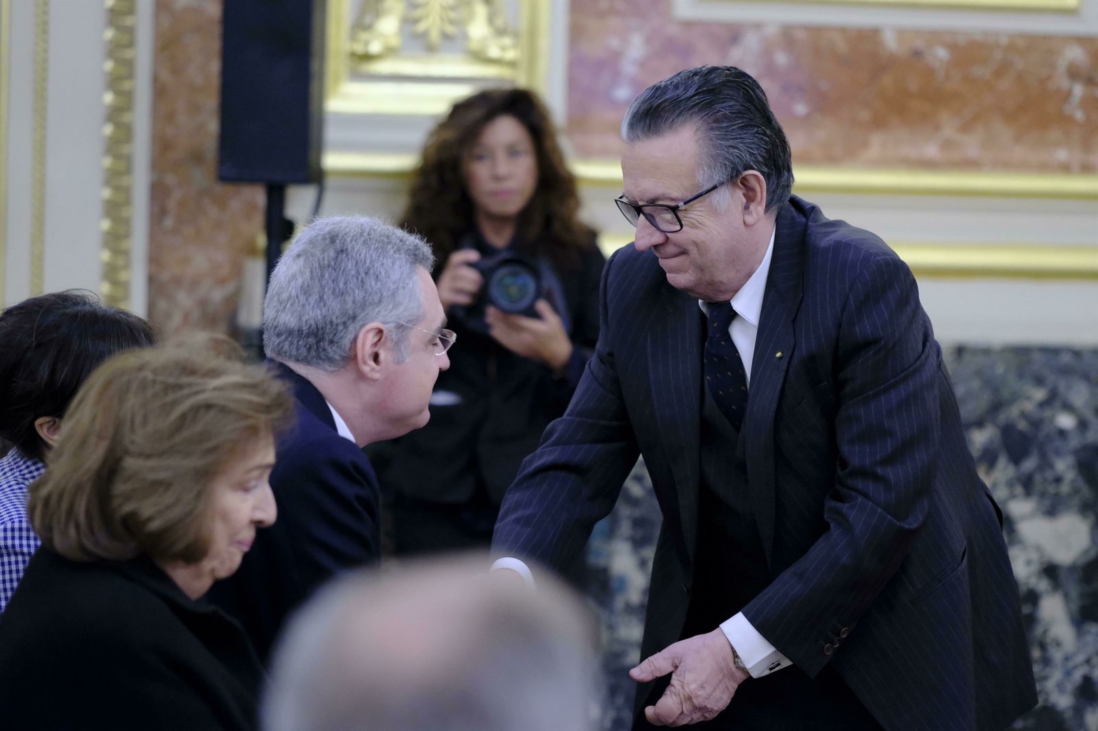 Las imágenes del homenaje a Pérez Llorca en el Congreso