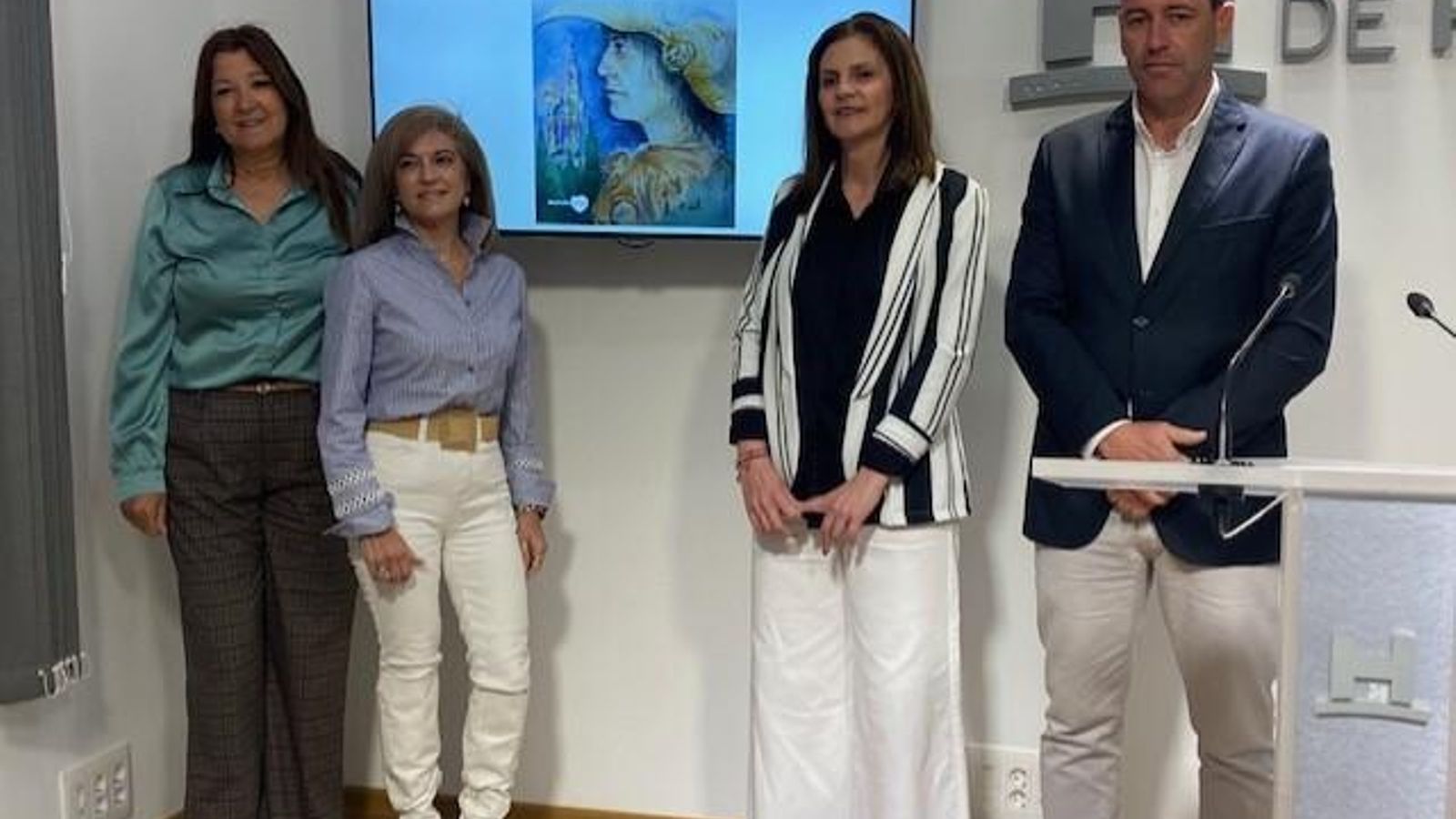 Presentación de la Feria Medieval de Chucena en la Diputación de Huelva