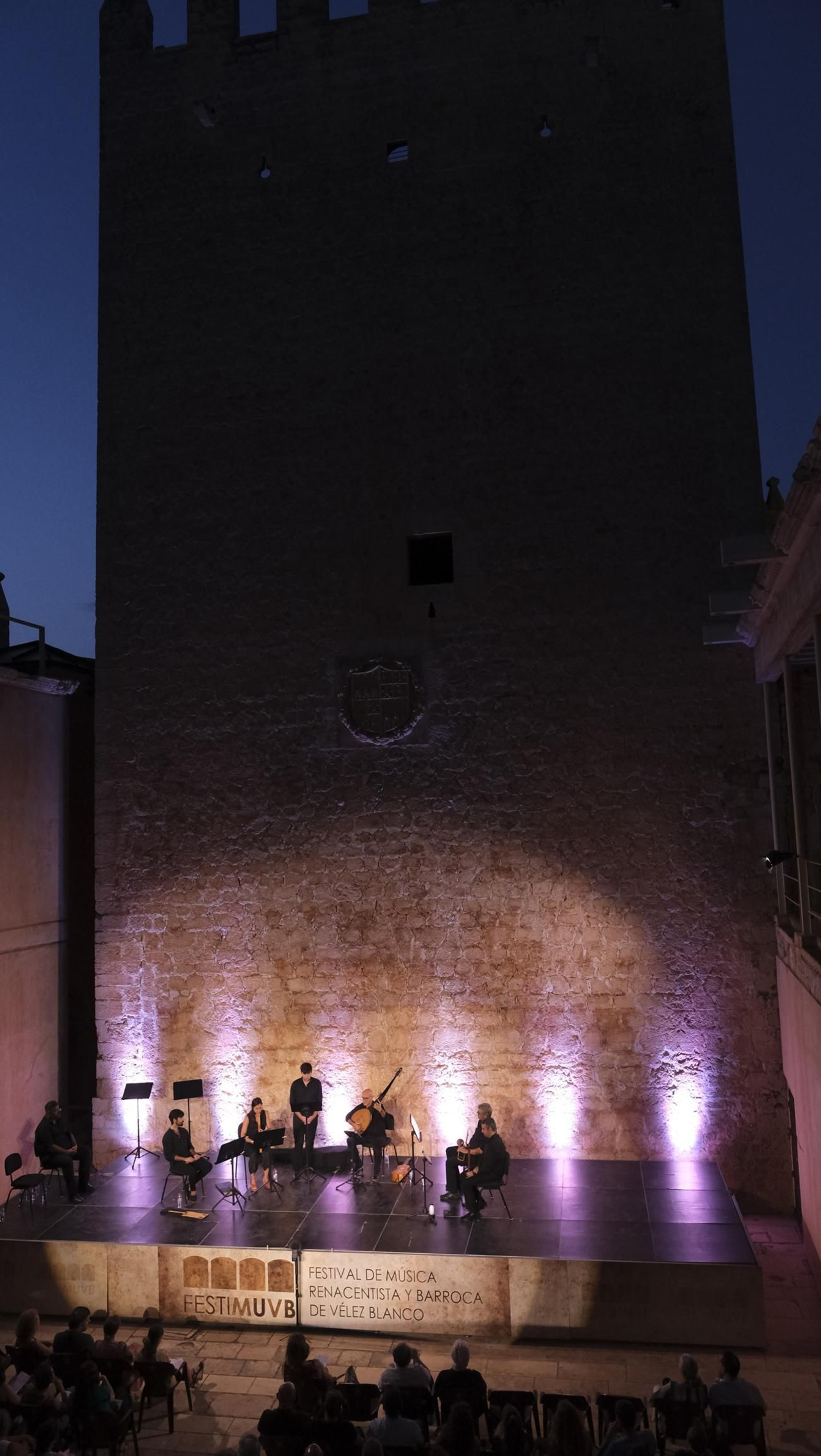 Concierto de Serendipia Ensemble en el Castillo de Vélez Blanco-Festimuvb